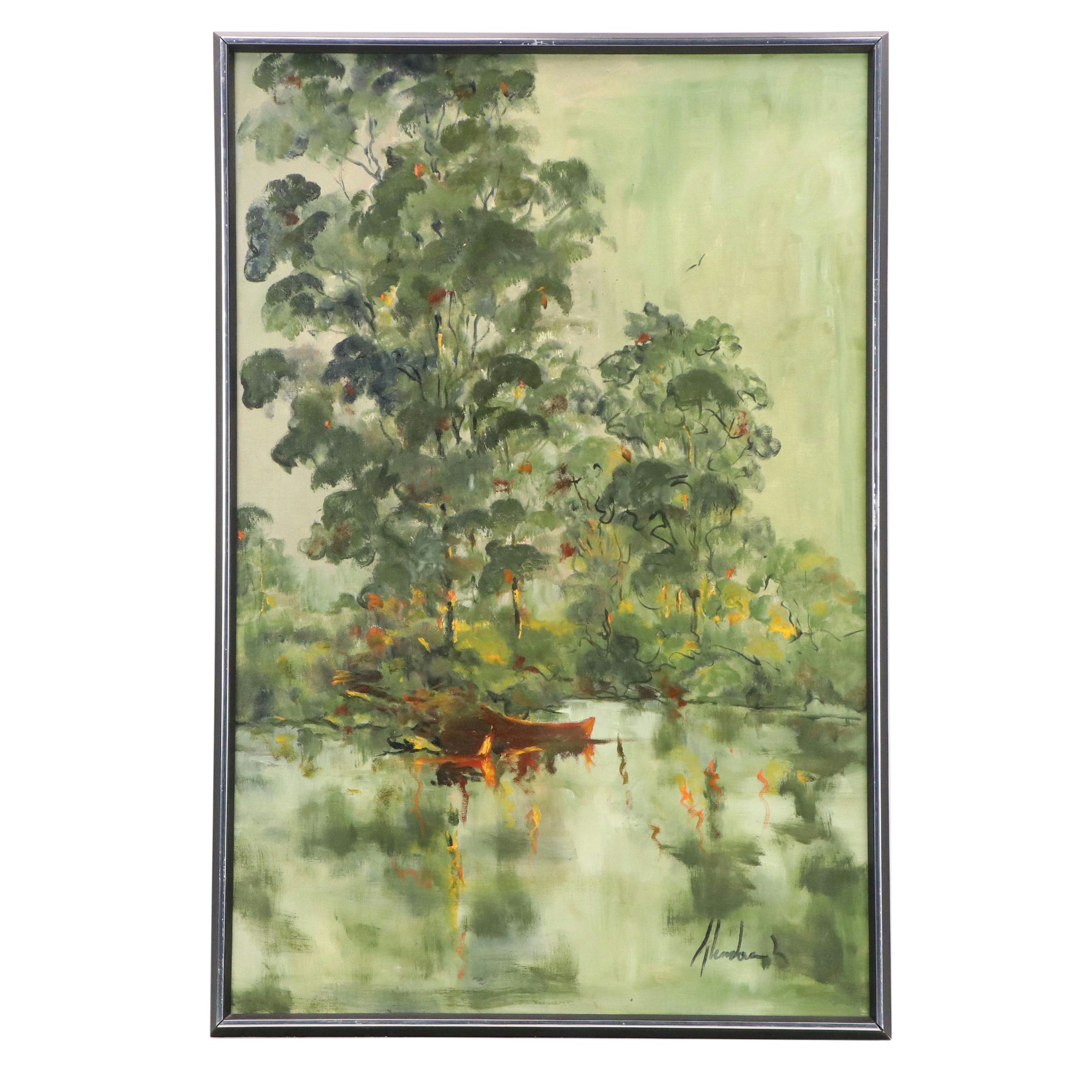 Landscape Oil Painting, 21st Century