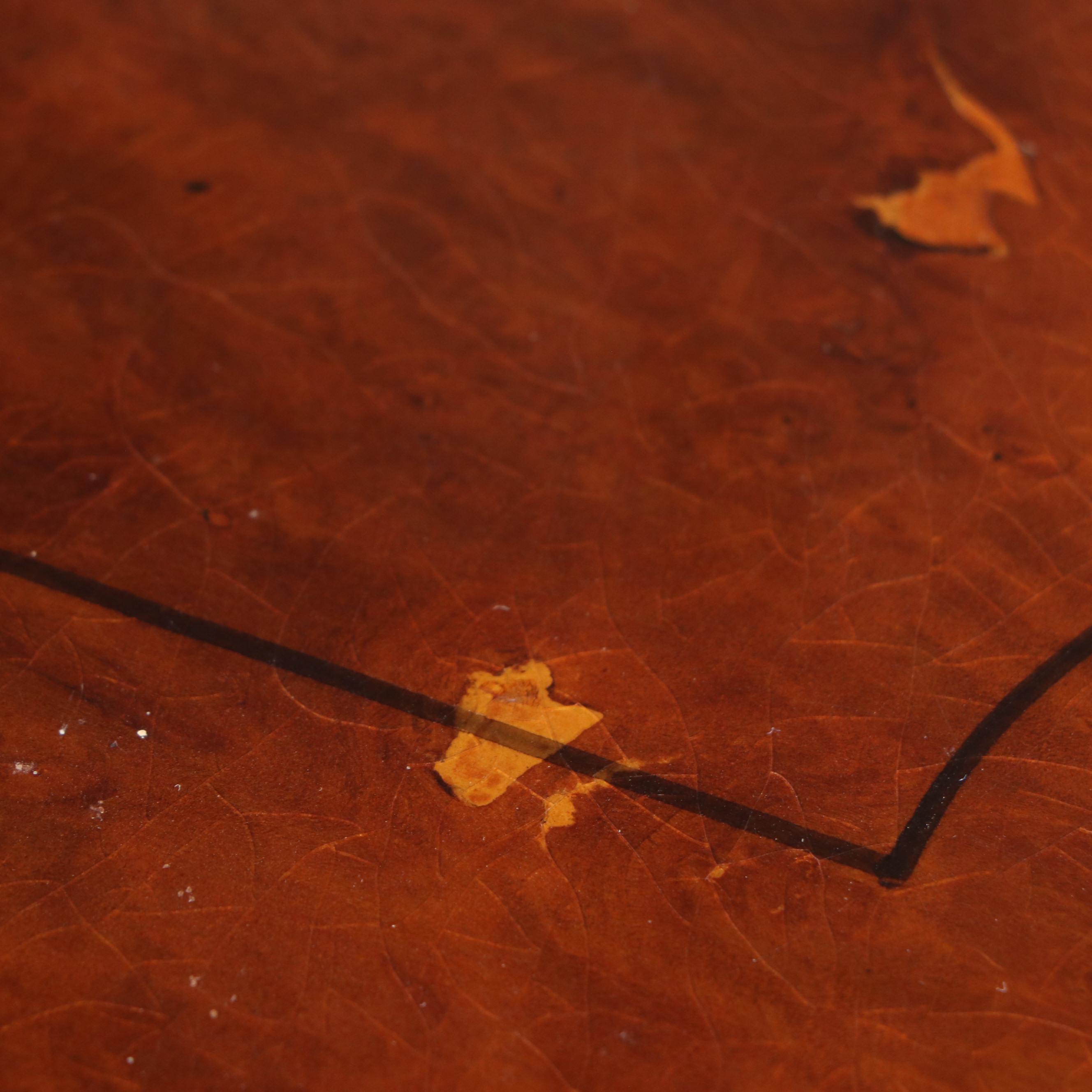 Edwardian Style Inlaid Burl and Mixed Wood Revolving Bookcase, 20th Century