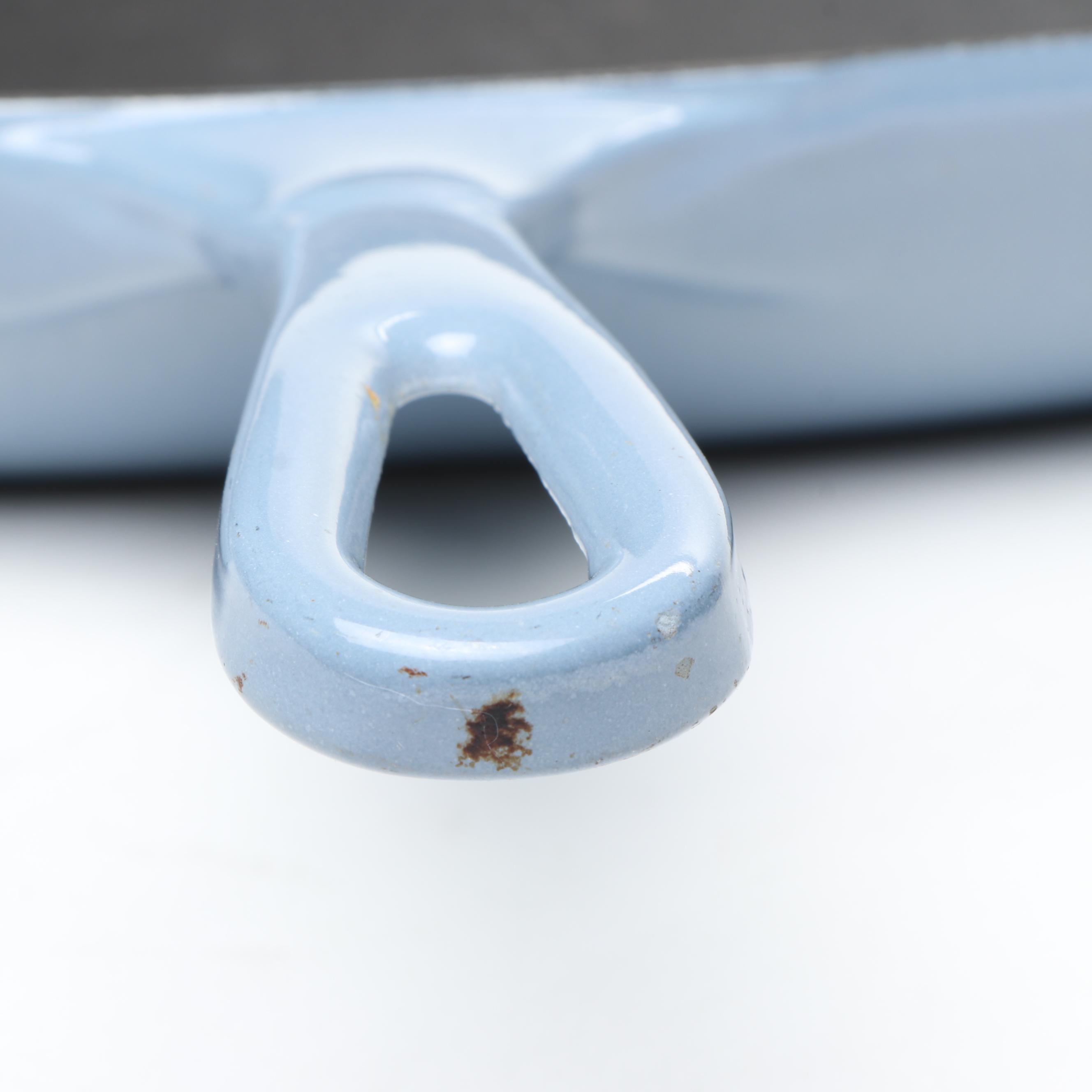 Le Creuset Enamel Cast Iron Dutch Oven Fryer and Skillets