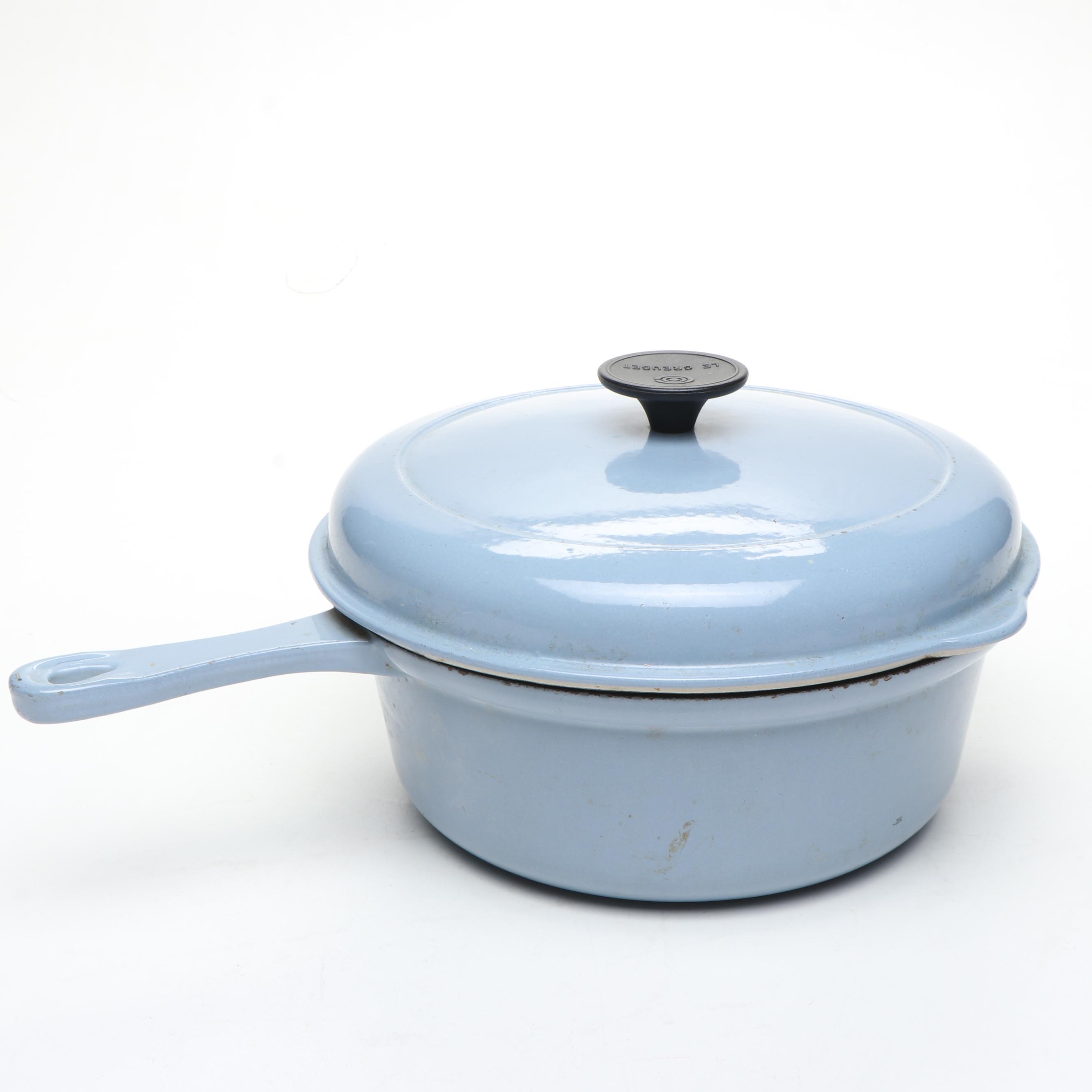 Le Creuset Enamel Cast Iron Dutch Oven Fryer and Skillets