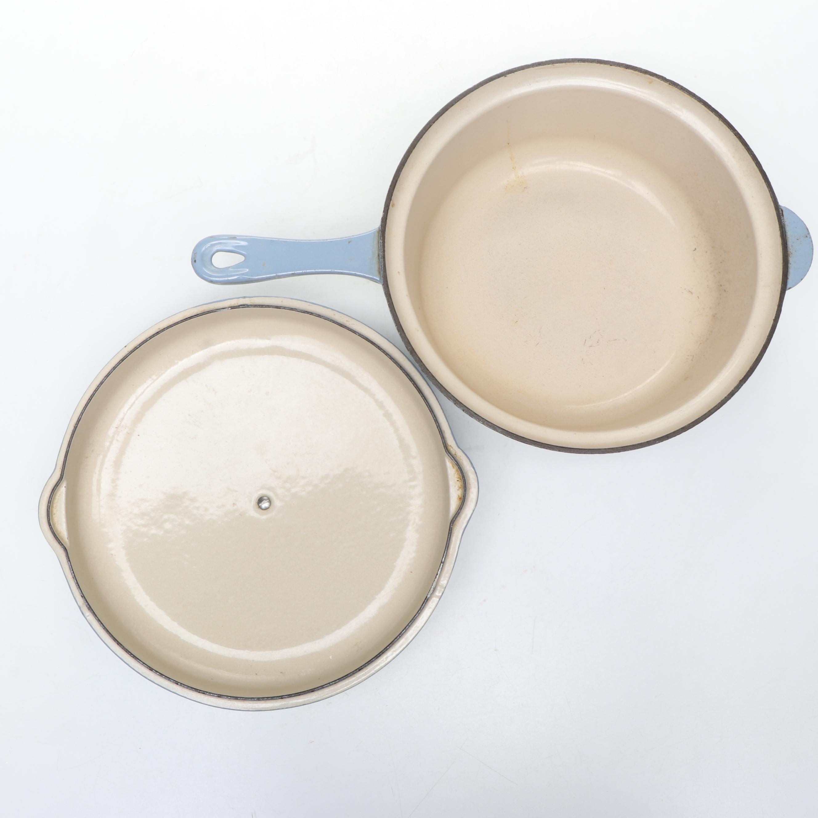 Le Creuset Enamel Cast Iron Dutch Oven Fryer and Skillets