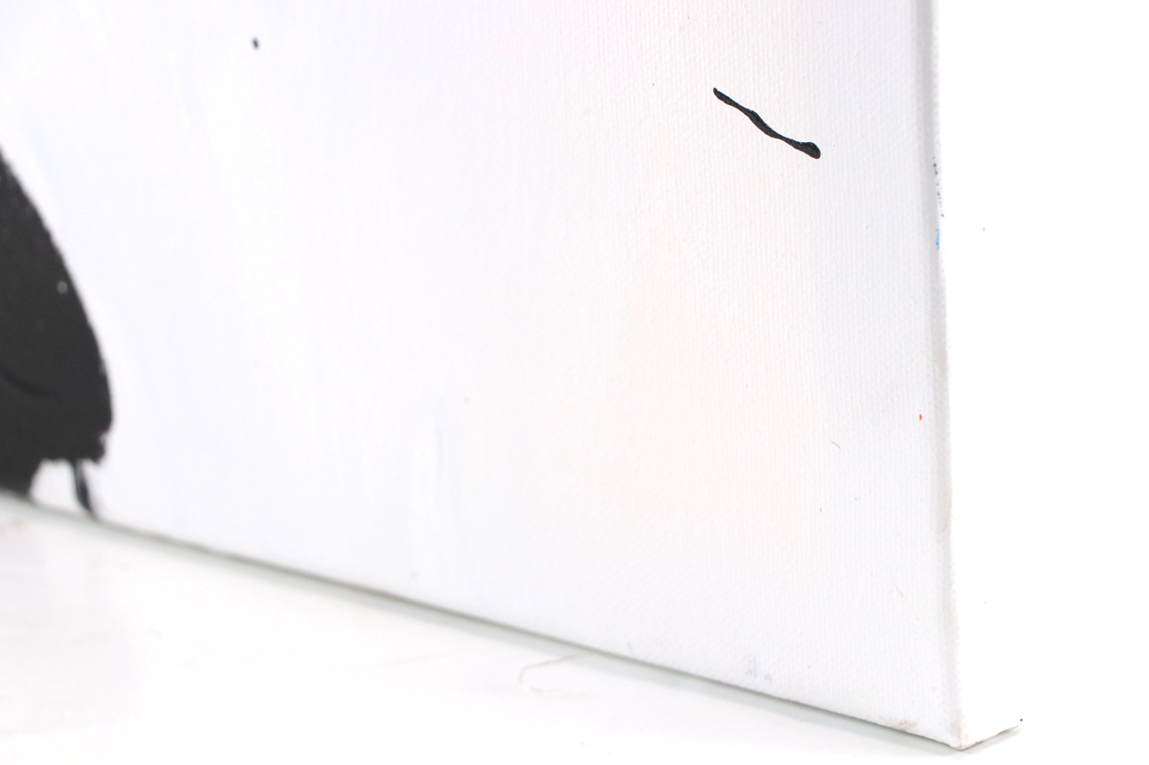 Robbie Kemper Abstract Acrylic Painting "Loopy," 21st Century