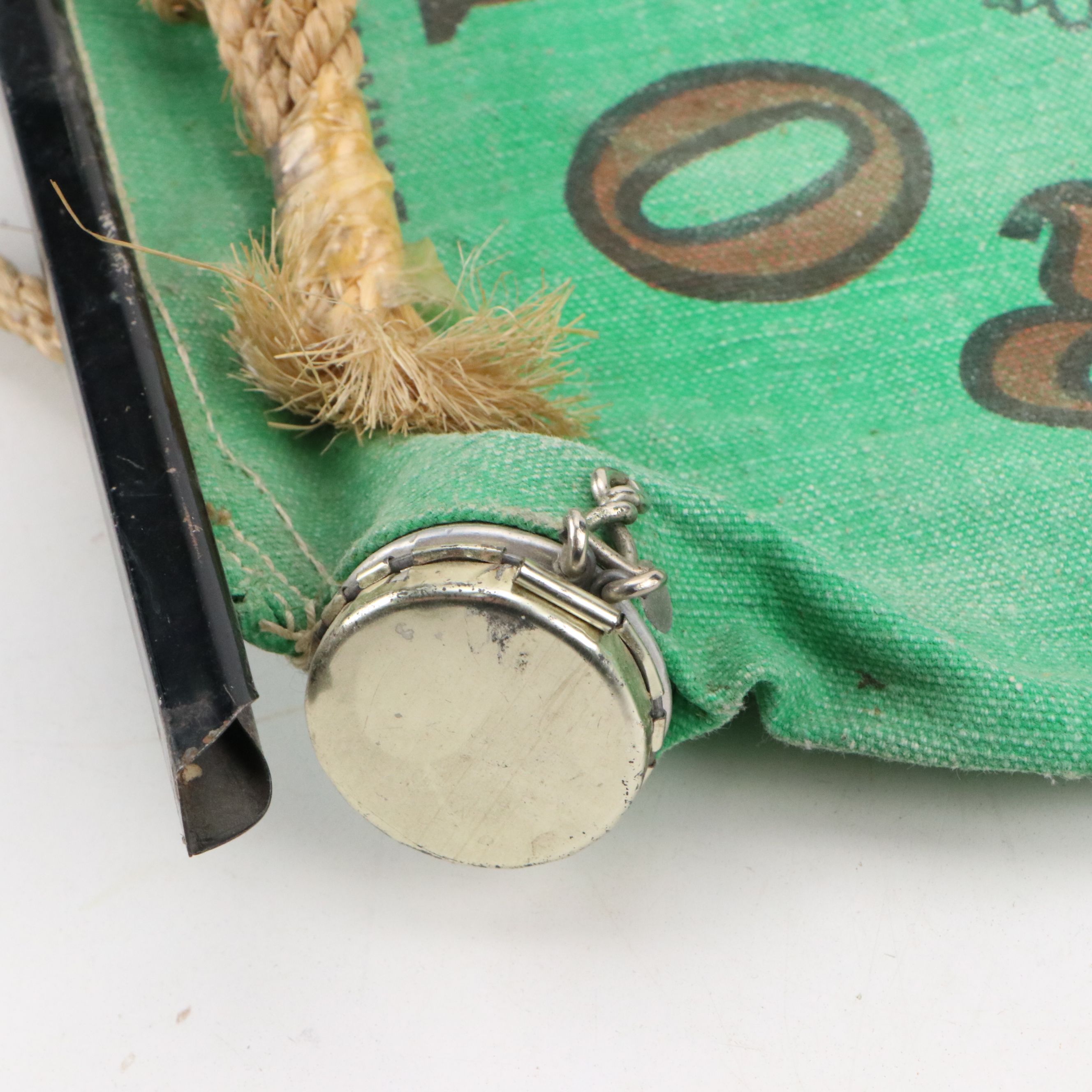 Pueblo Tent & Awning Co. Minnequa and Rodeo Travel Water Bags, Mid-20th Century