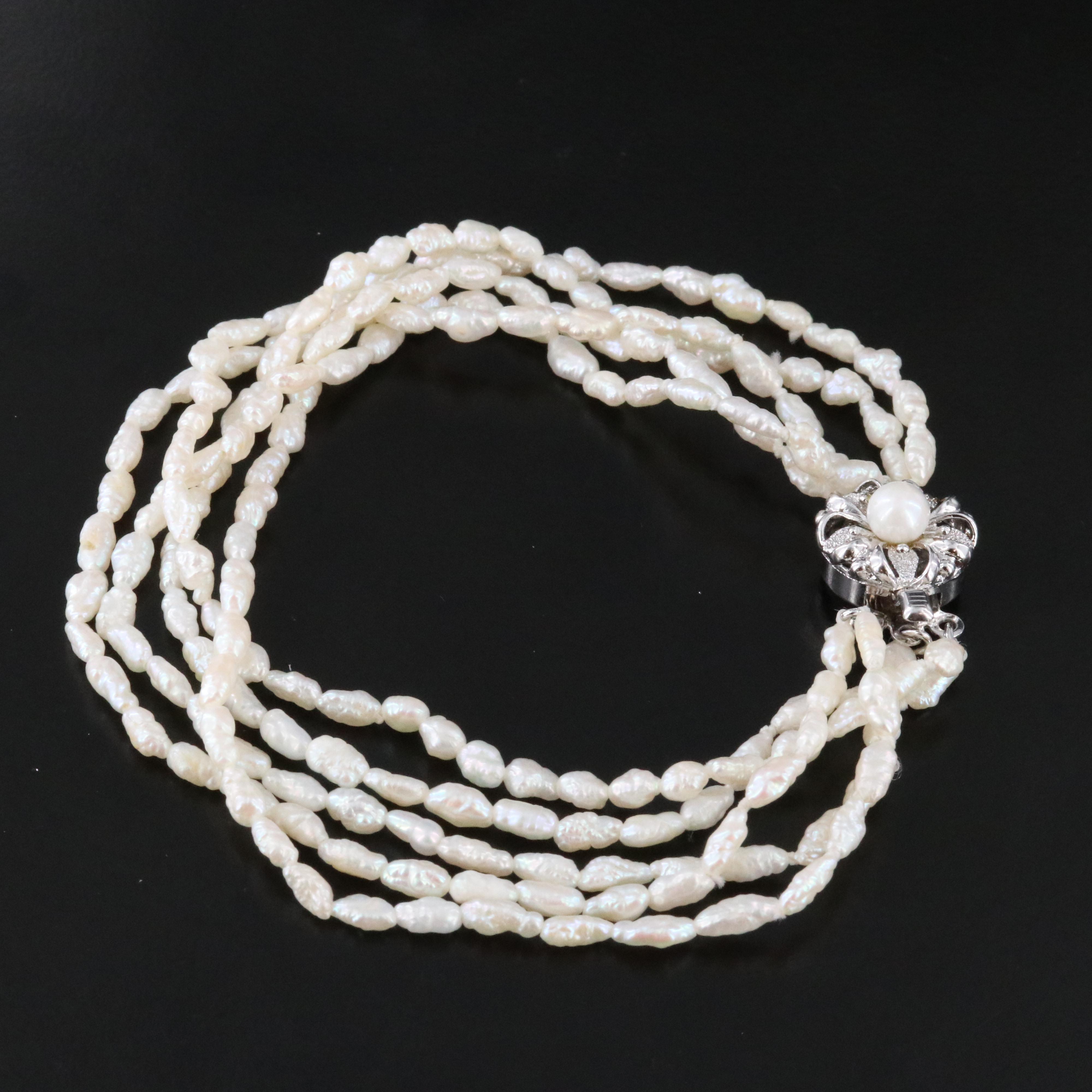 Pearl Multi-Strand Bracelet