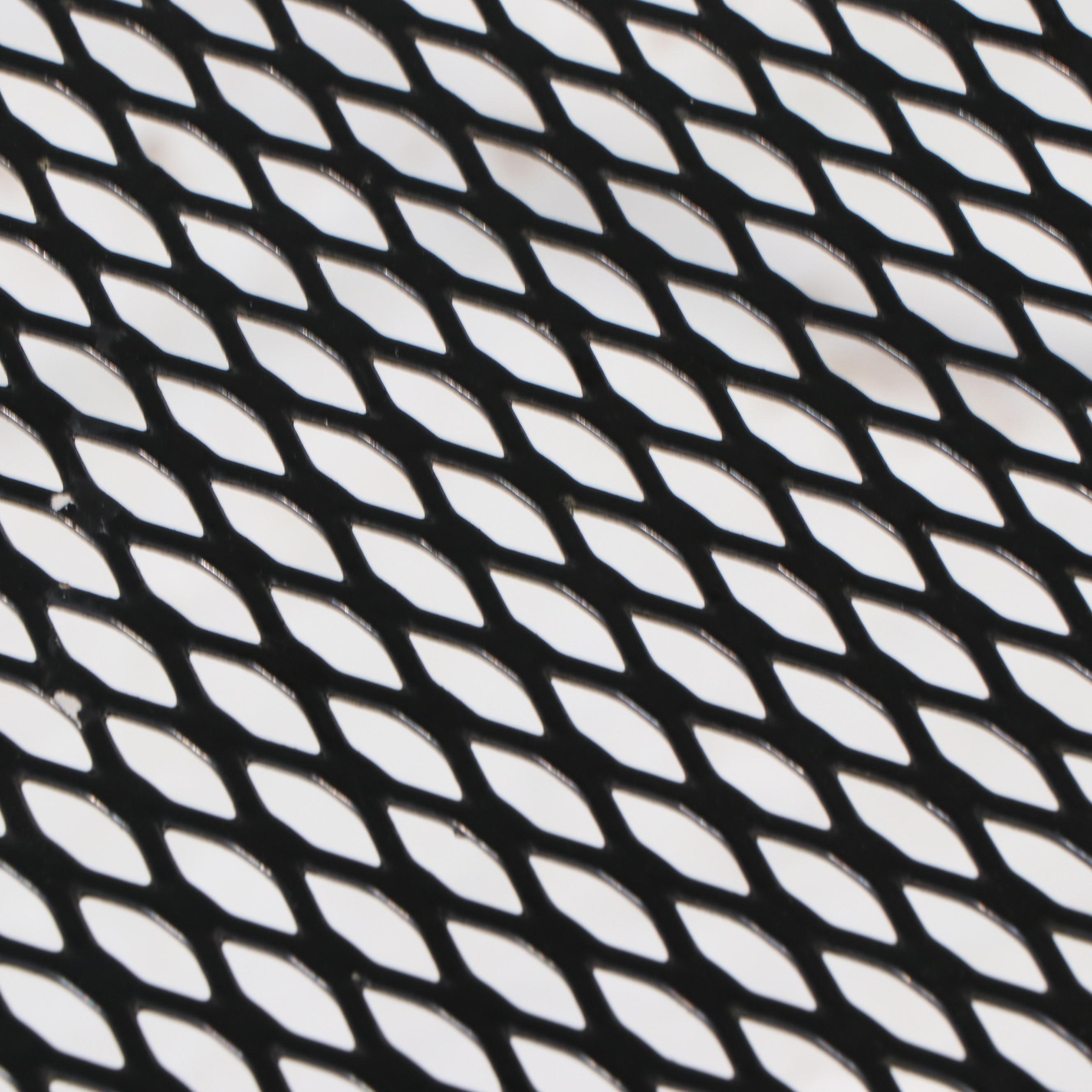 Metal Mesh Top Patio Side Table