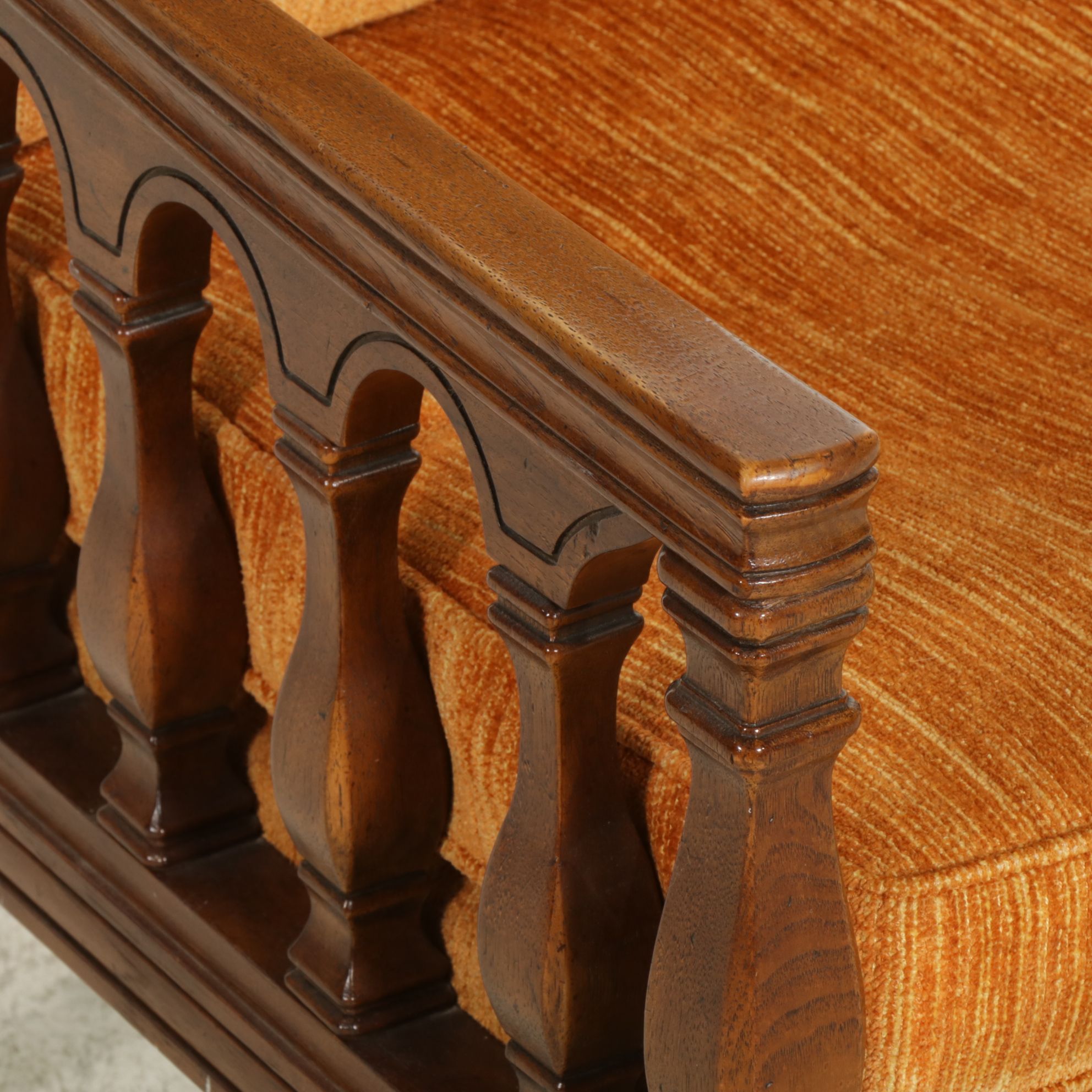 Thomasville Spanish Baroque Style Armchair, Mid to Late 20th Century