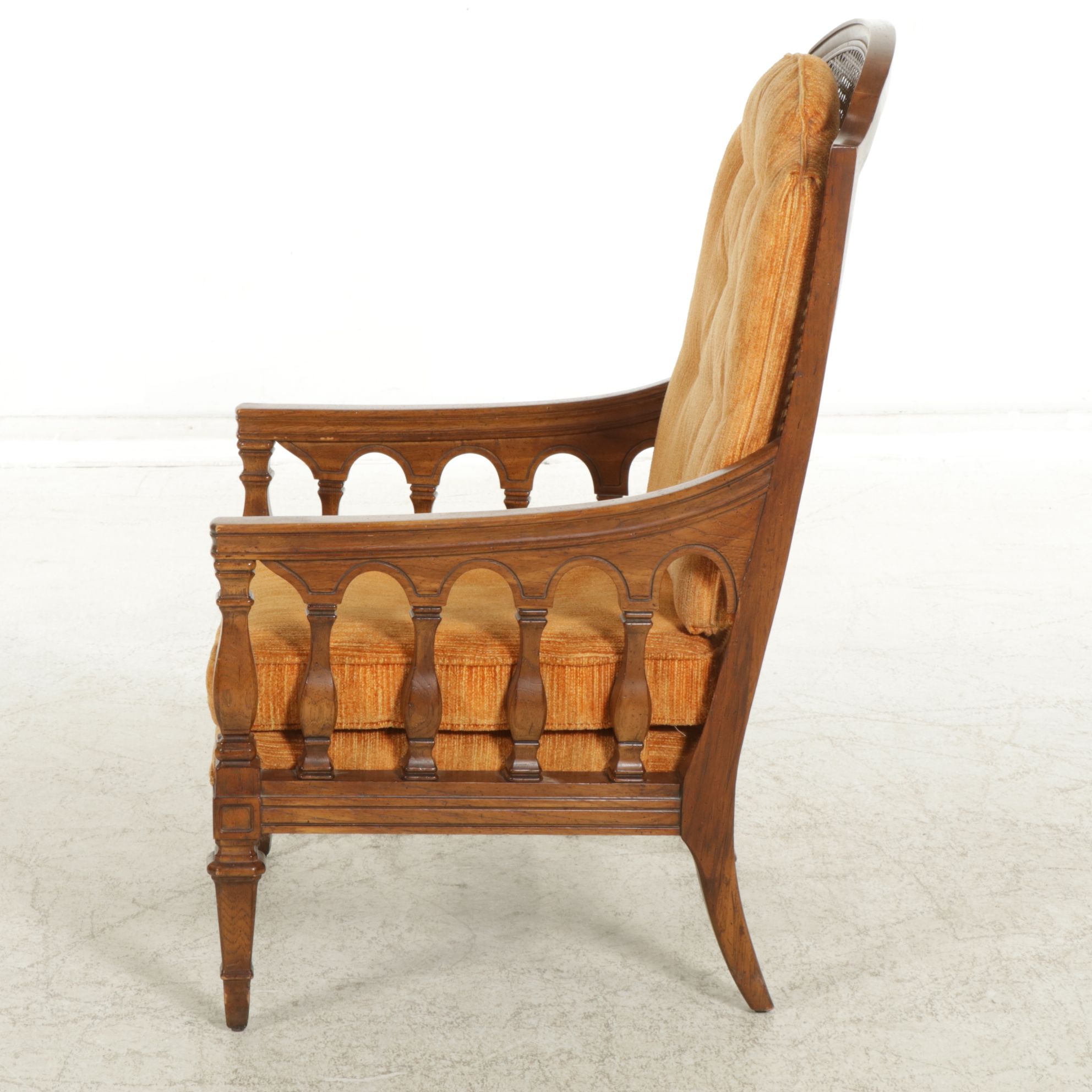 Thomasville Spanish Baroque Style Armchair, Mid to Late 20th Century