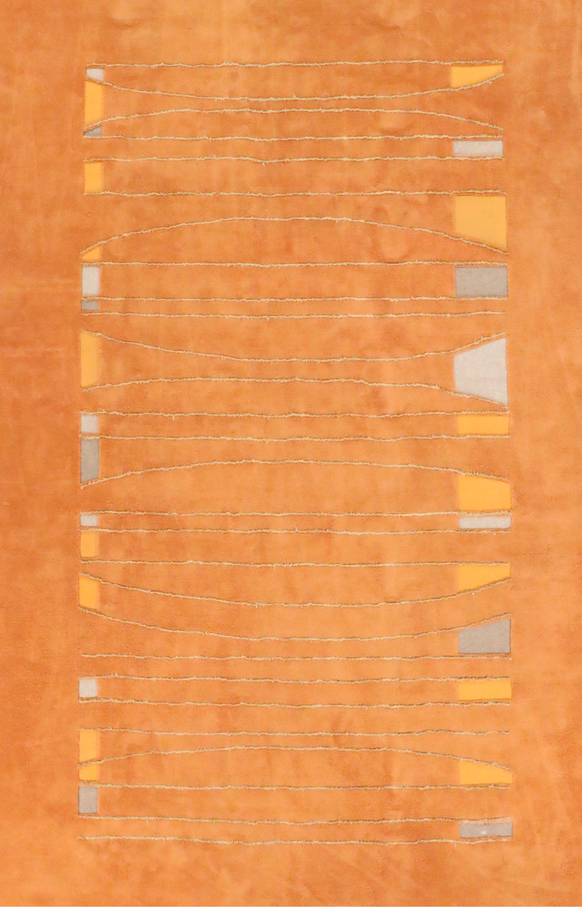 11'4 x 16'10 Hand-Tufted Mat-The Basics Indian Contemporary Room Sized Rug