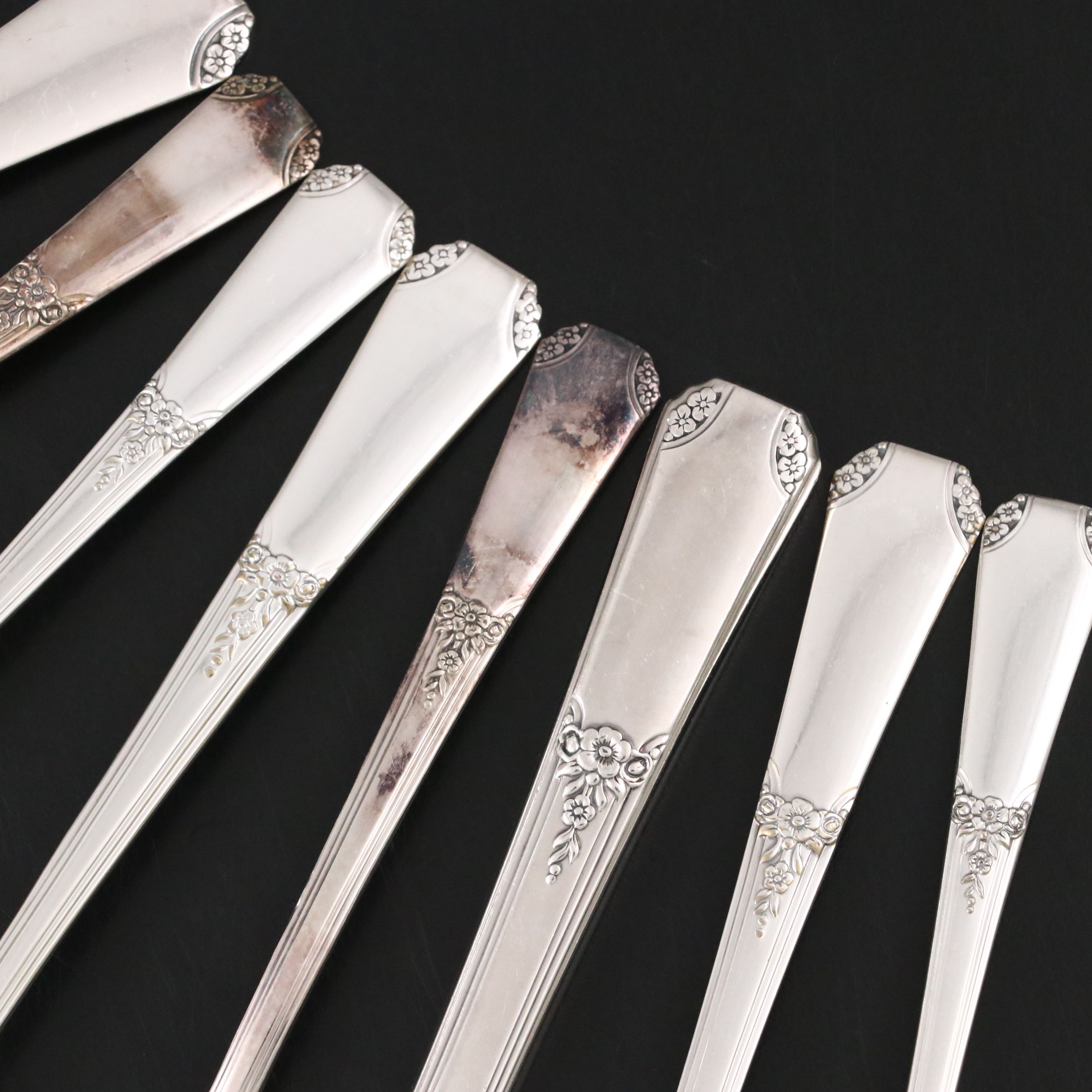 Oneida "Rio" Silver Plate Flatware, 1939