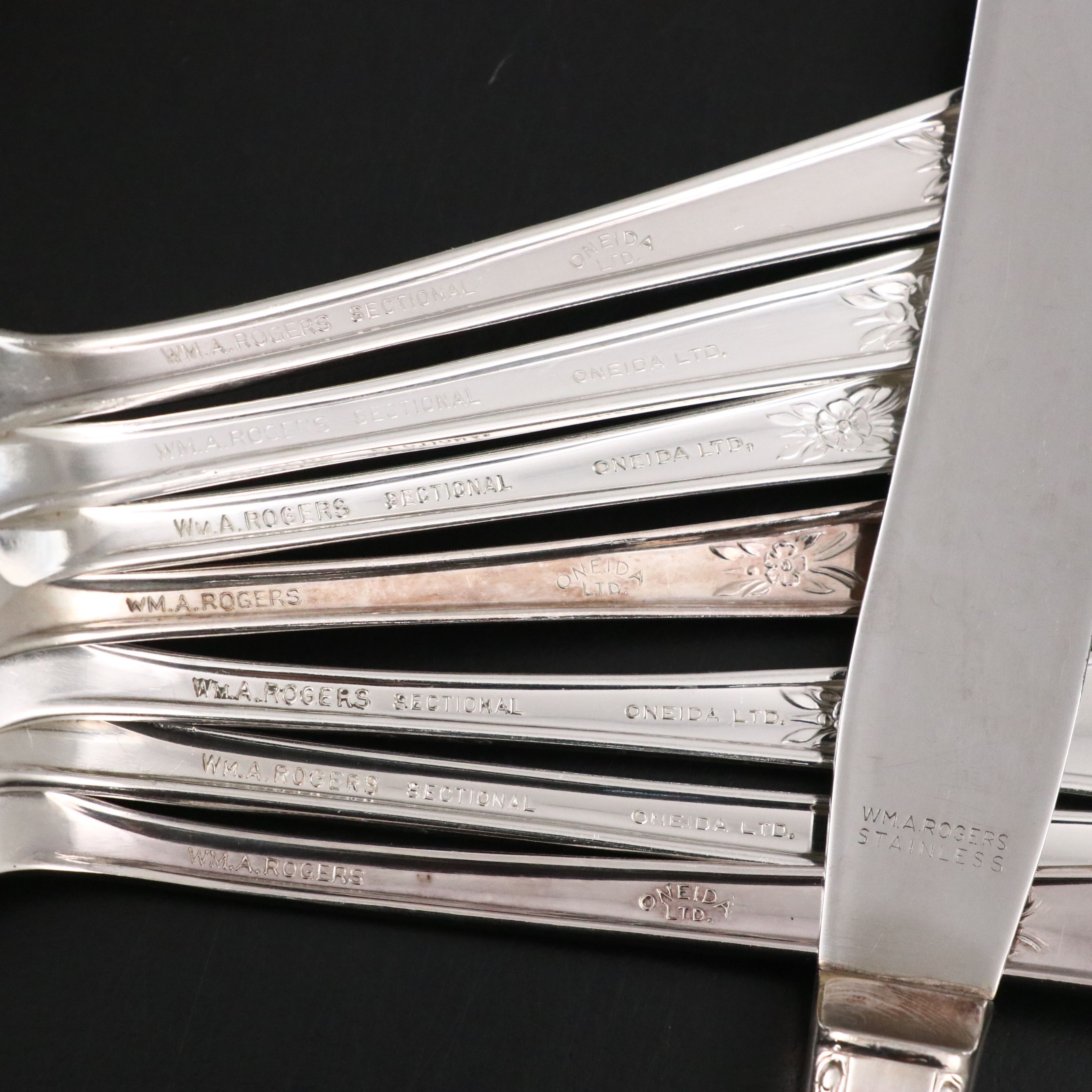 Oneida "Rio" Silver Plate Flatware, 1939