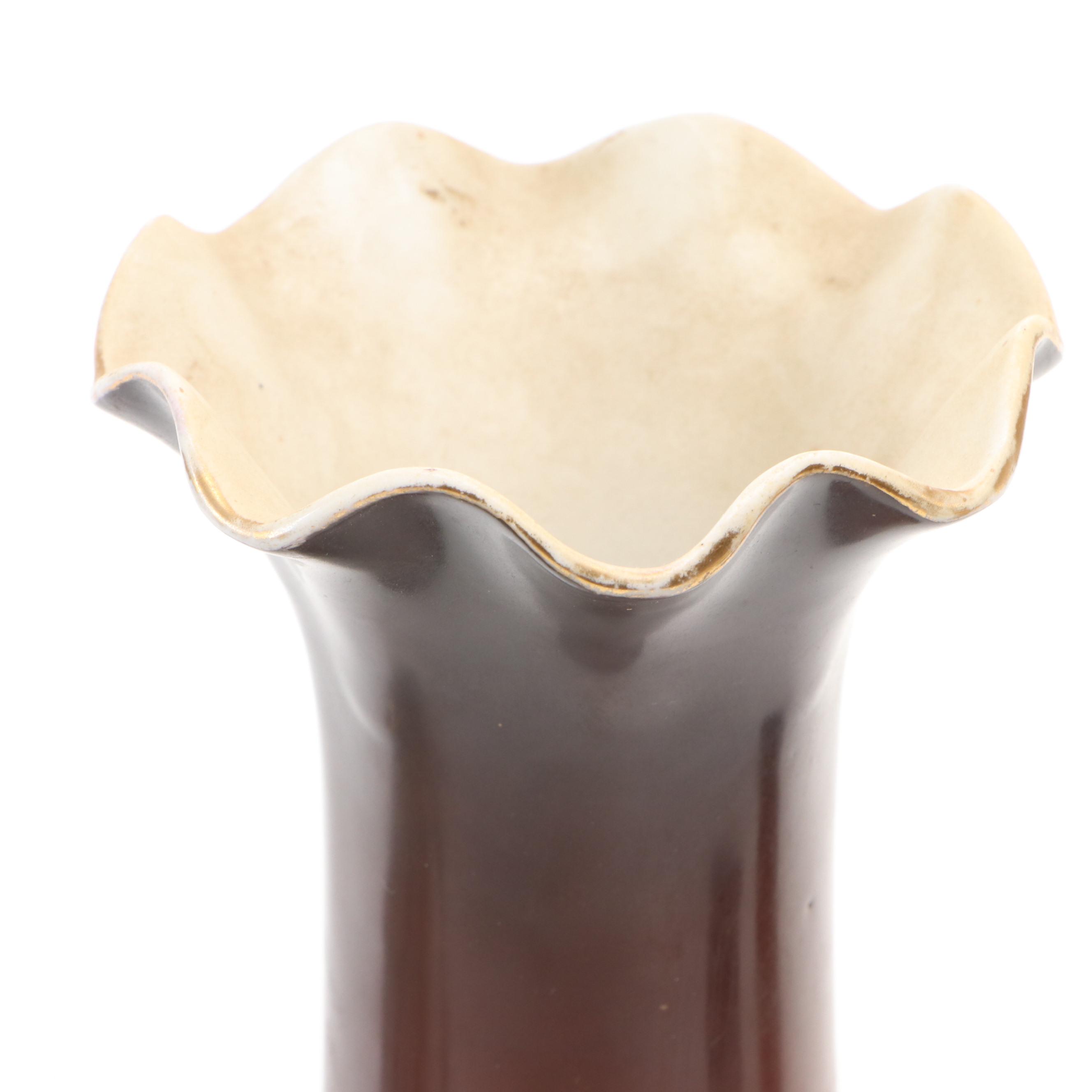 Warwick Ioga Portrait Vases, Early 20th Century