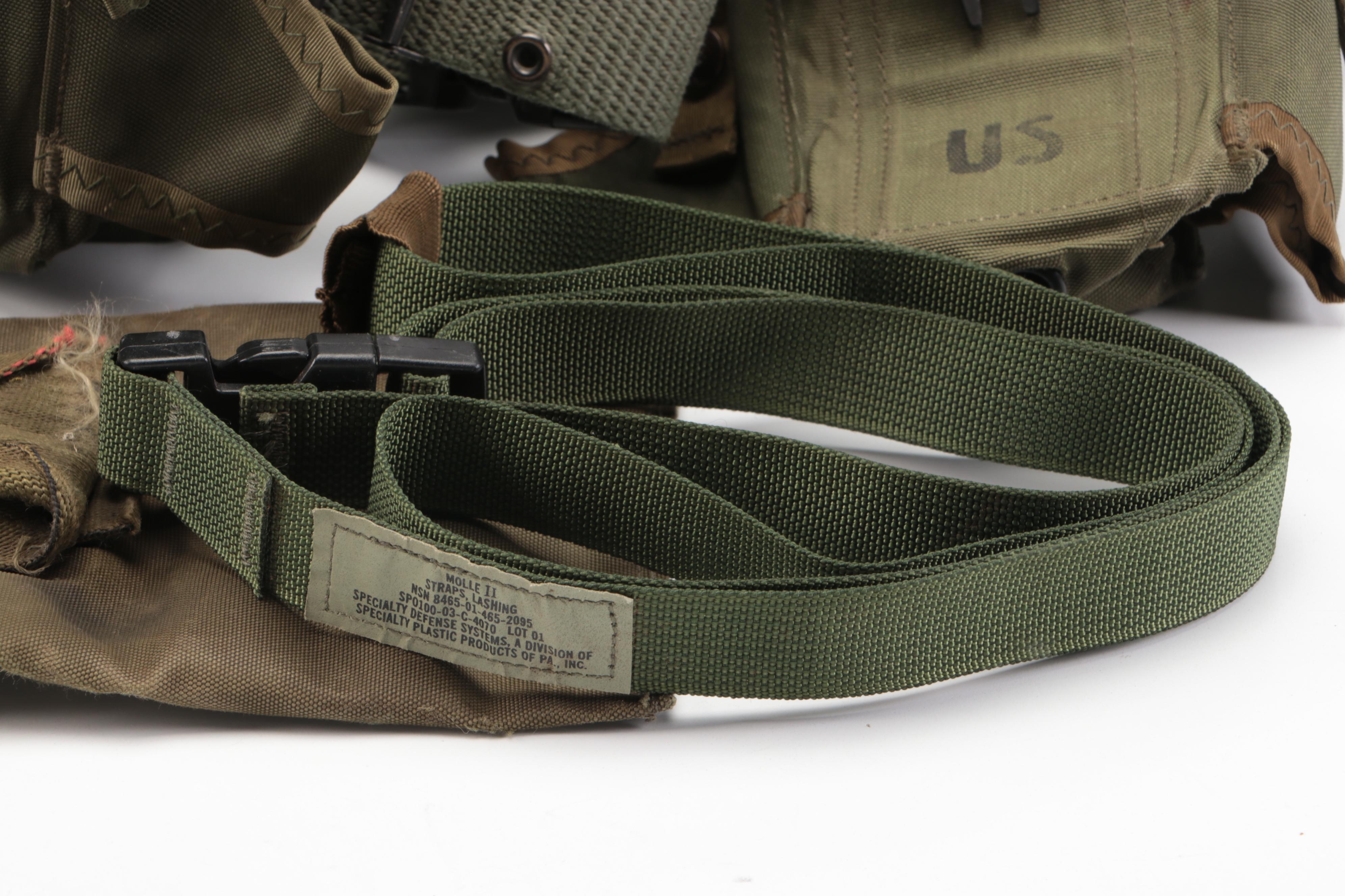 U.S. Army M-1967 Lightweight Load-Carrying Equipment and More Military Gear