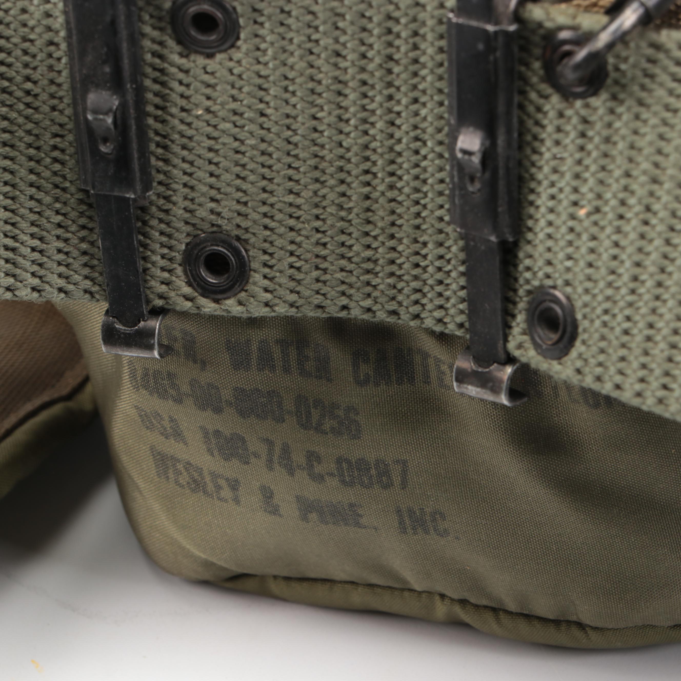 U.S. Army M-1967 Lightweight Load-Carrying Equipment and More Military Gear