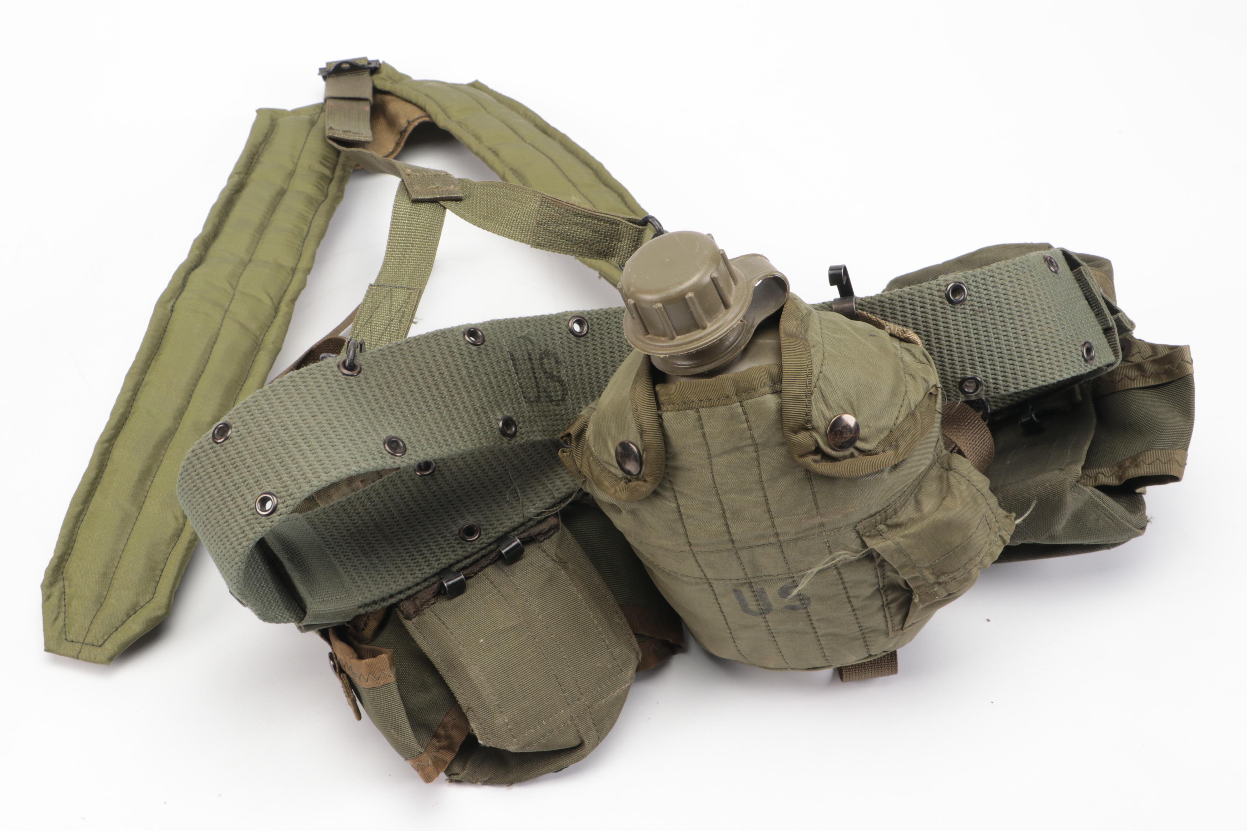 U.S. Army M-1967 Lightweight Load-Carrying Equipment and More Military Gear