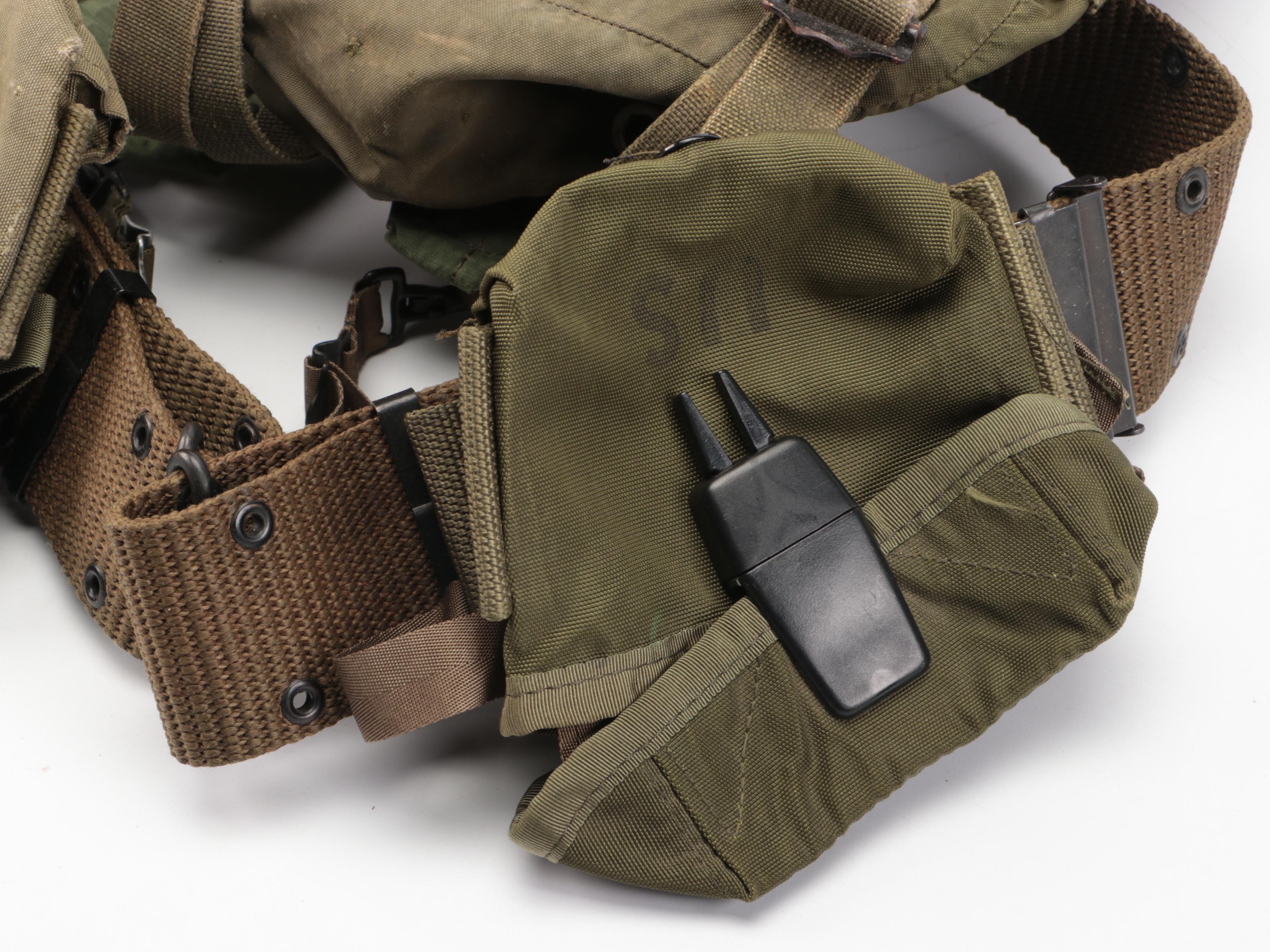 U.S. Army M-1967 Lightweight Load-Carrying Equipment and More Military Gear