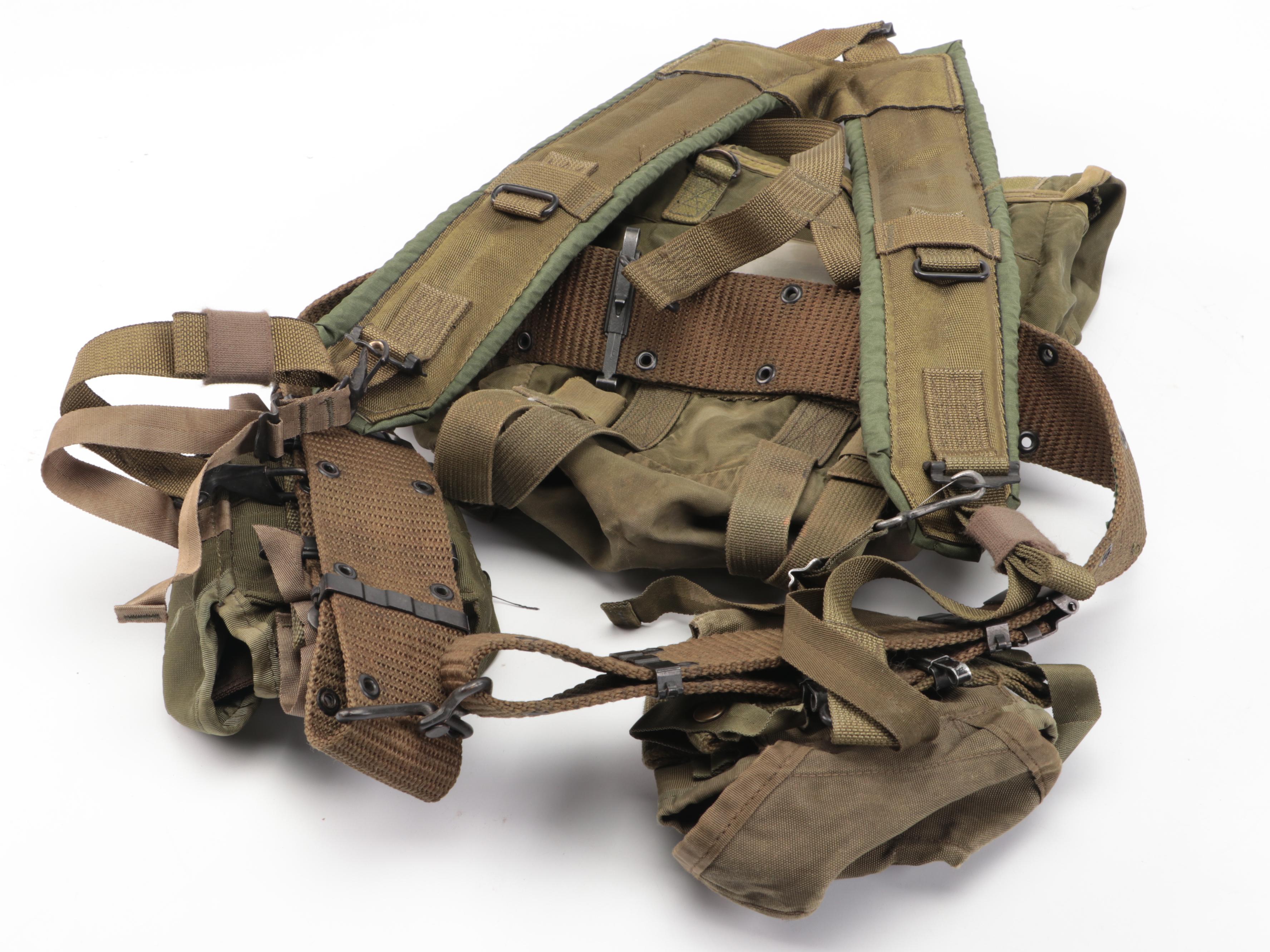 U.S. Army M-1967 Lightweight Load-Carrying Equipment and More Military Gear
