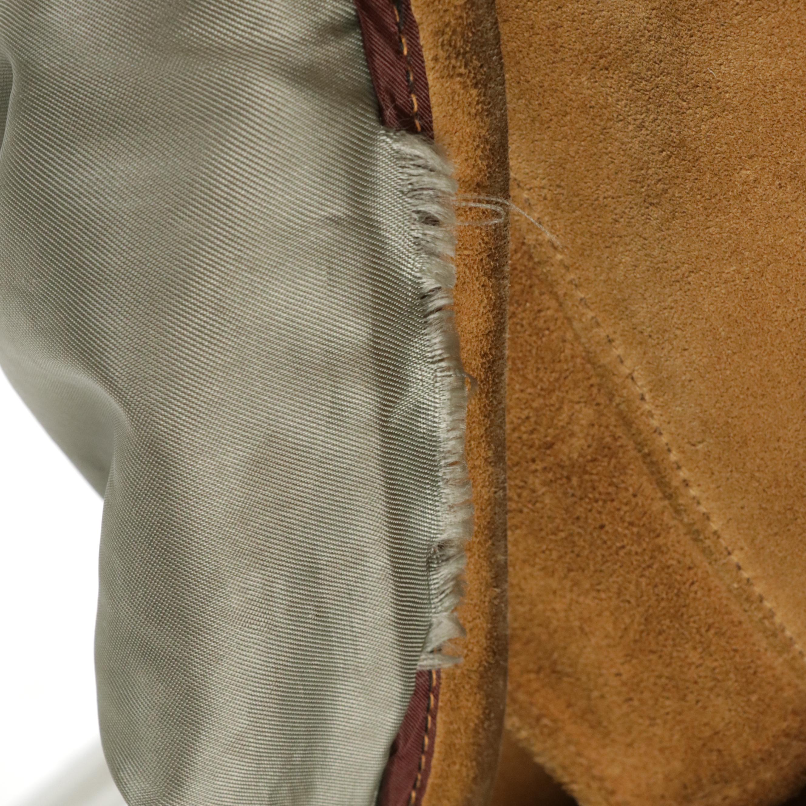 Men's Schott Bros. Rancher Jacket in Rough Out Suede
