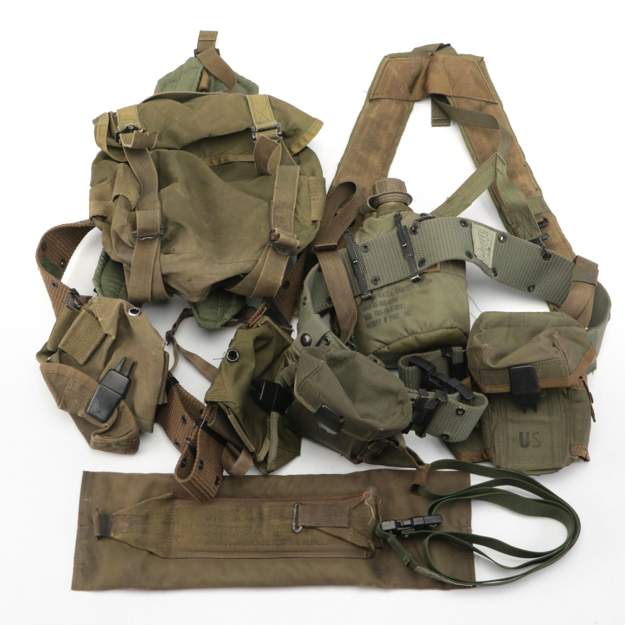 U.S. Army M-1967 Lightweight Load-Carrying Equipment and More Military Gear