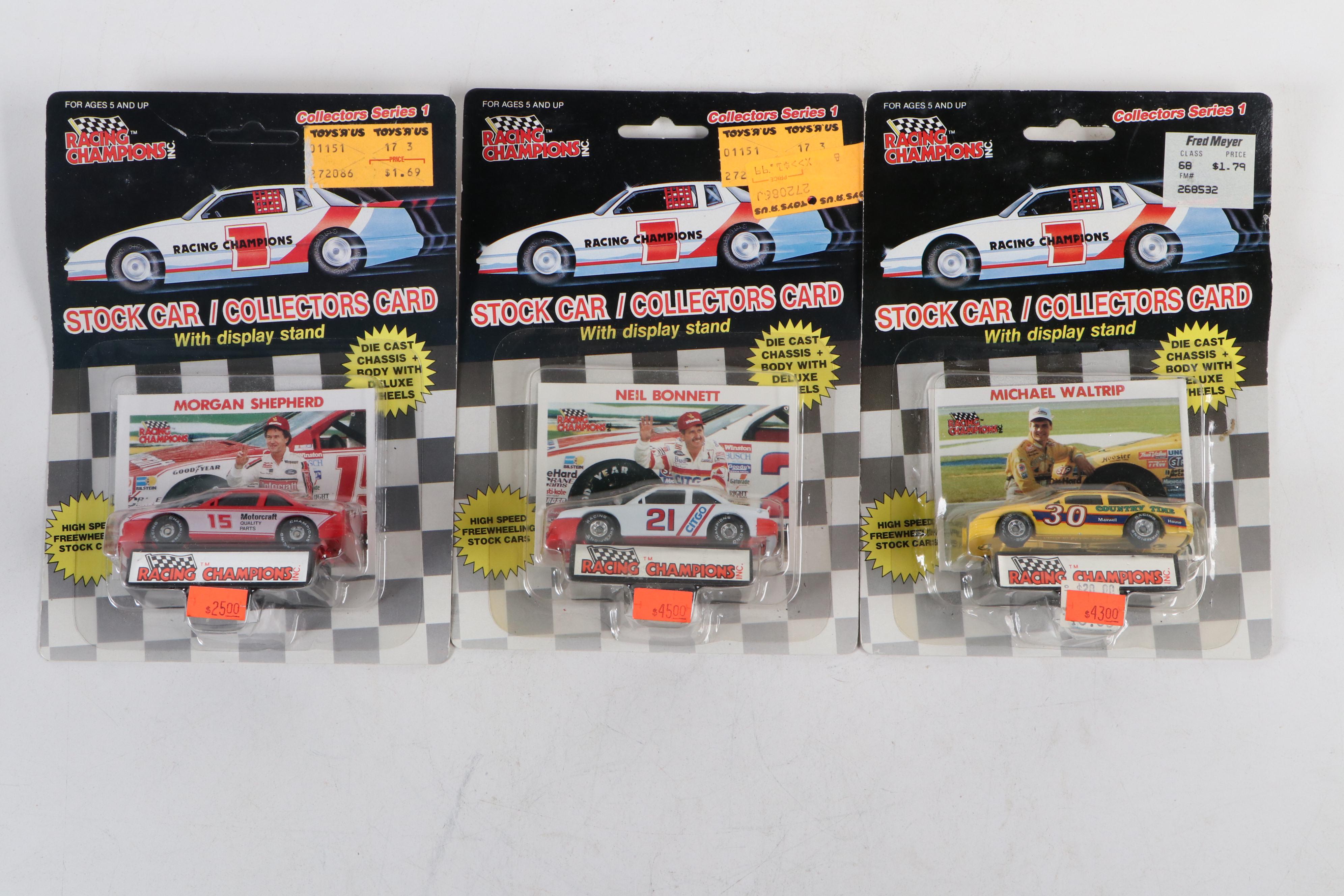 Racing Champions Diecast Stock Cars, Late 20th Century