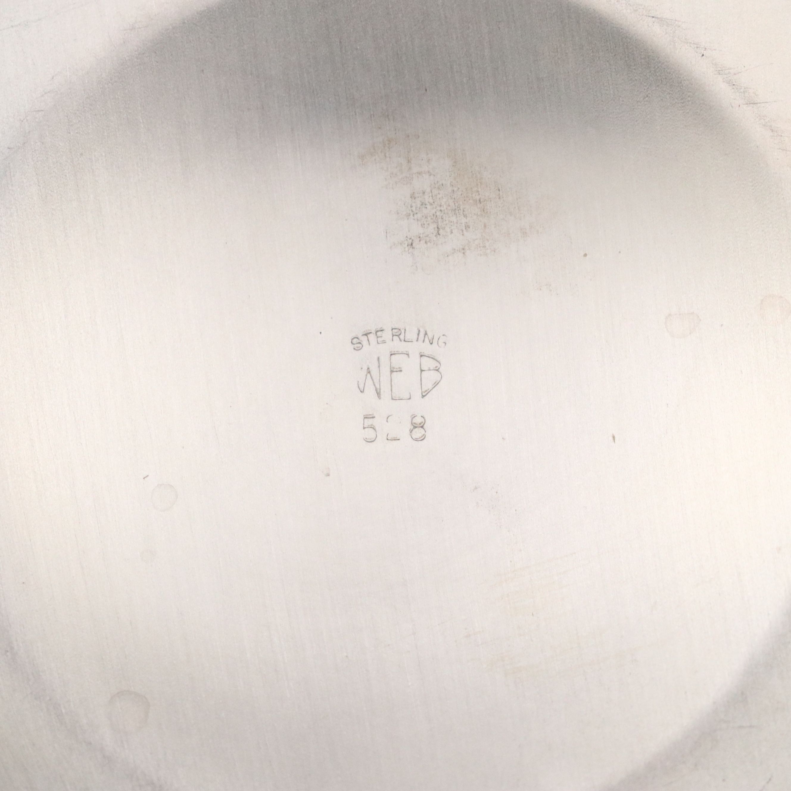 Web Sterling Silver Porringer with Shreve & Co. Cup and Other Fork and Spoon