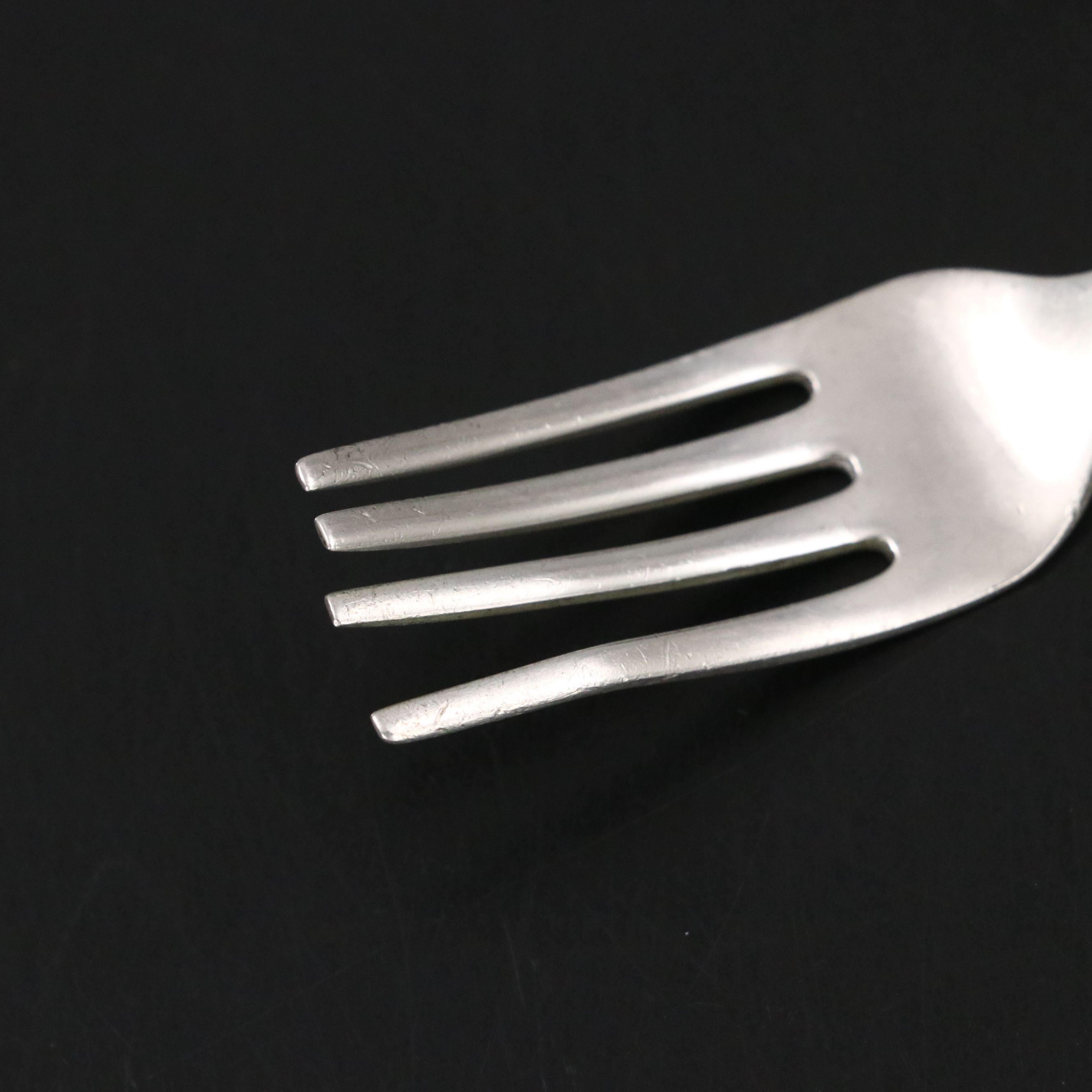 Web Sterling Silver Porringer with Shreve & Co. Cup and Other Fork and Spoon