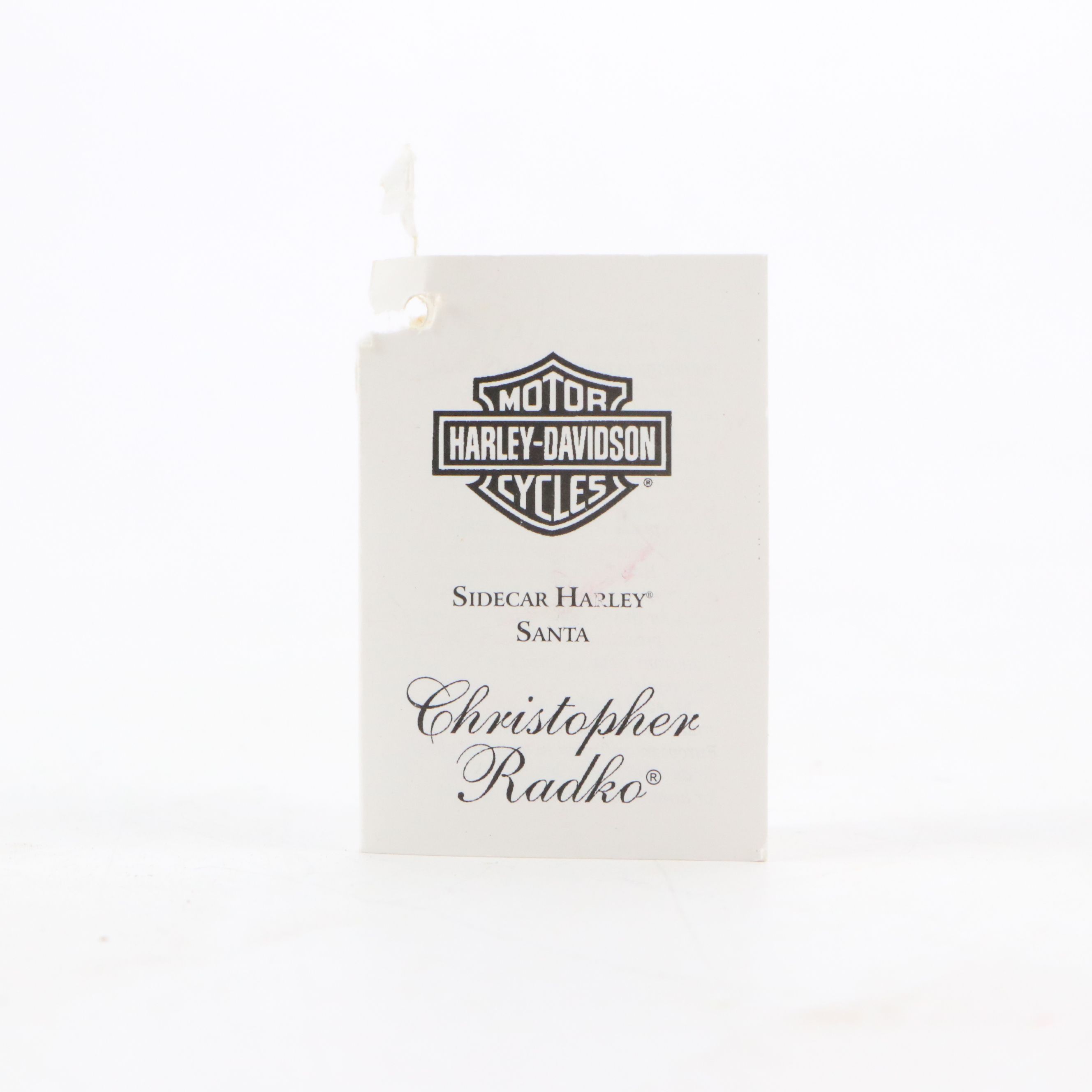 Christopher Radko "Sidecar Harley Santa" and More Glass Ornaments