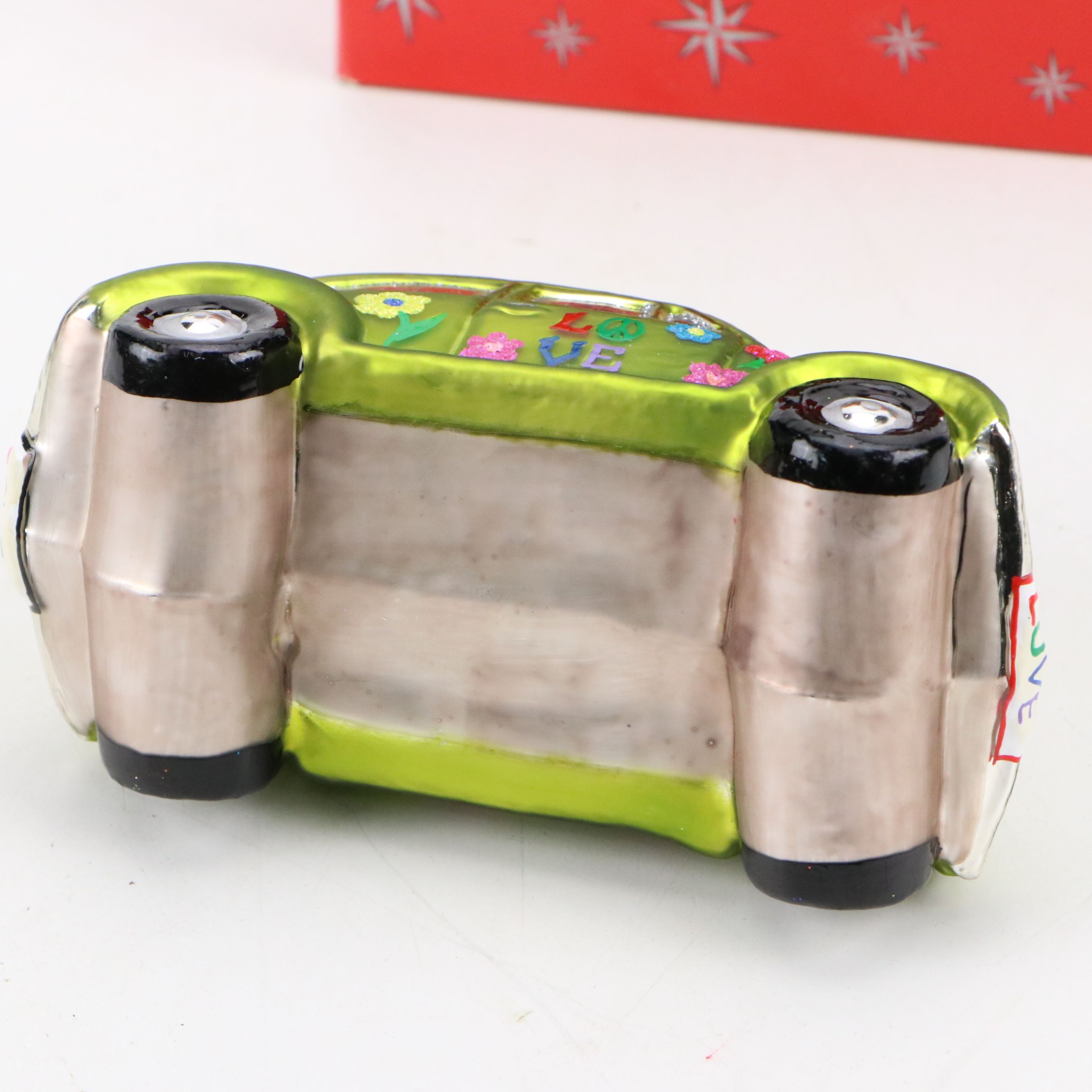 Christopher Radko "Sidecar Harley Santa" and More Glass Ornaments