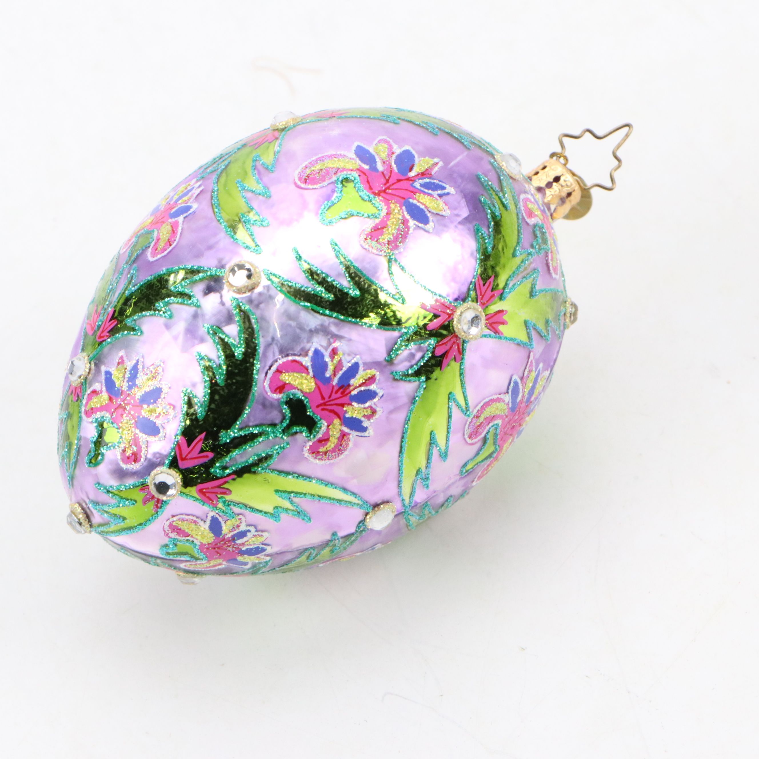 Christopher Radko "Sidecar Harley Santa" and More Glass Ornaments