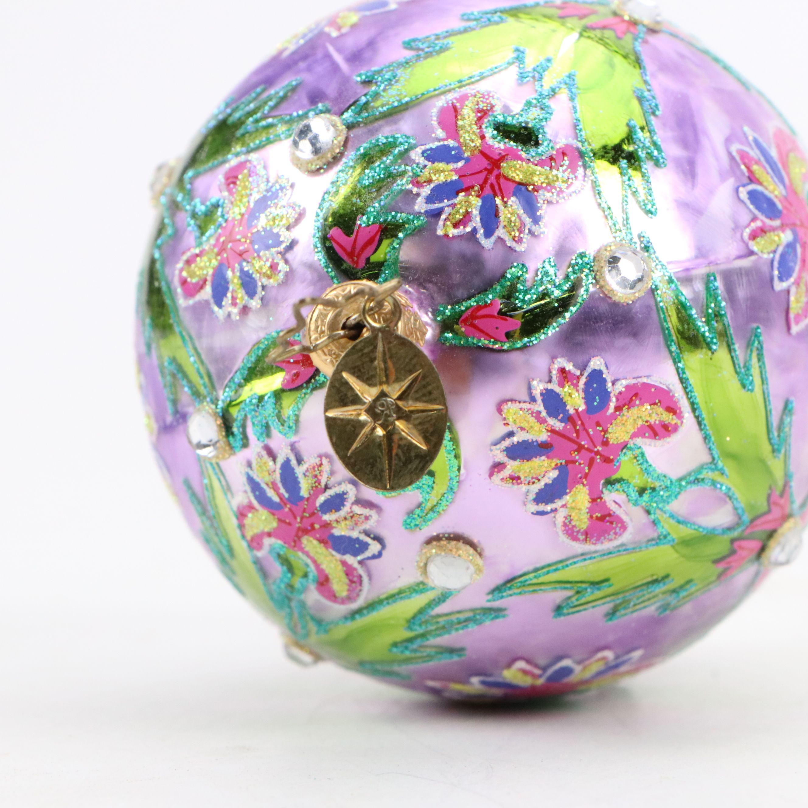 Christopher Radko "Sidecar Harley Santa" and More Glass Ornaments