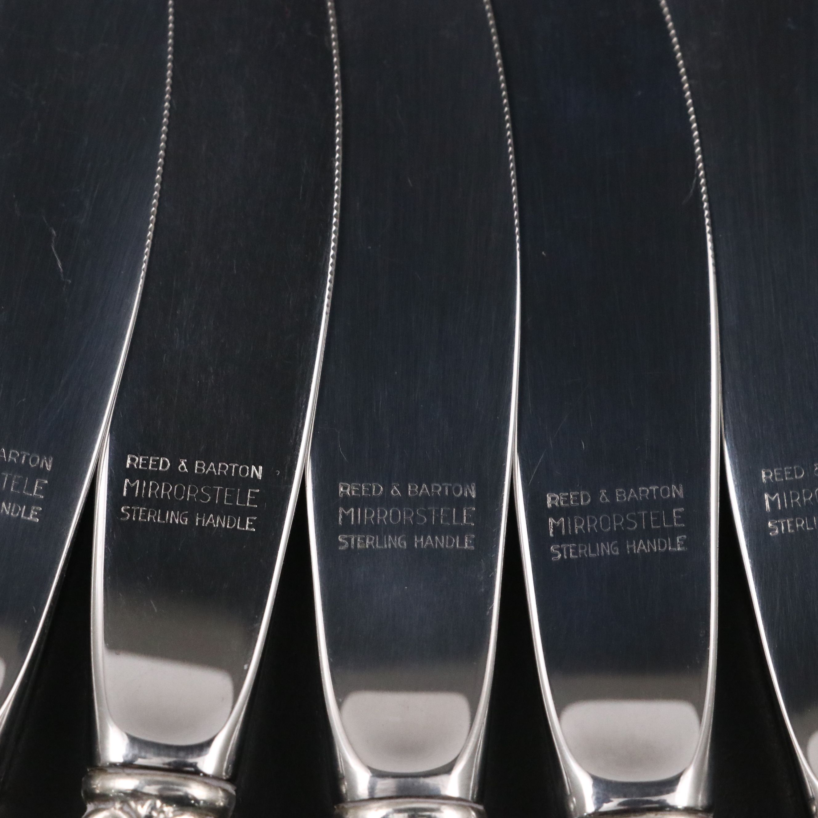 Reed & Barton "Francis I" Sterling Handle Butter Knives