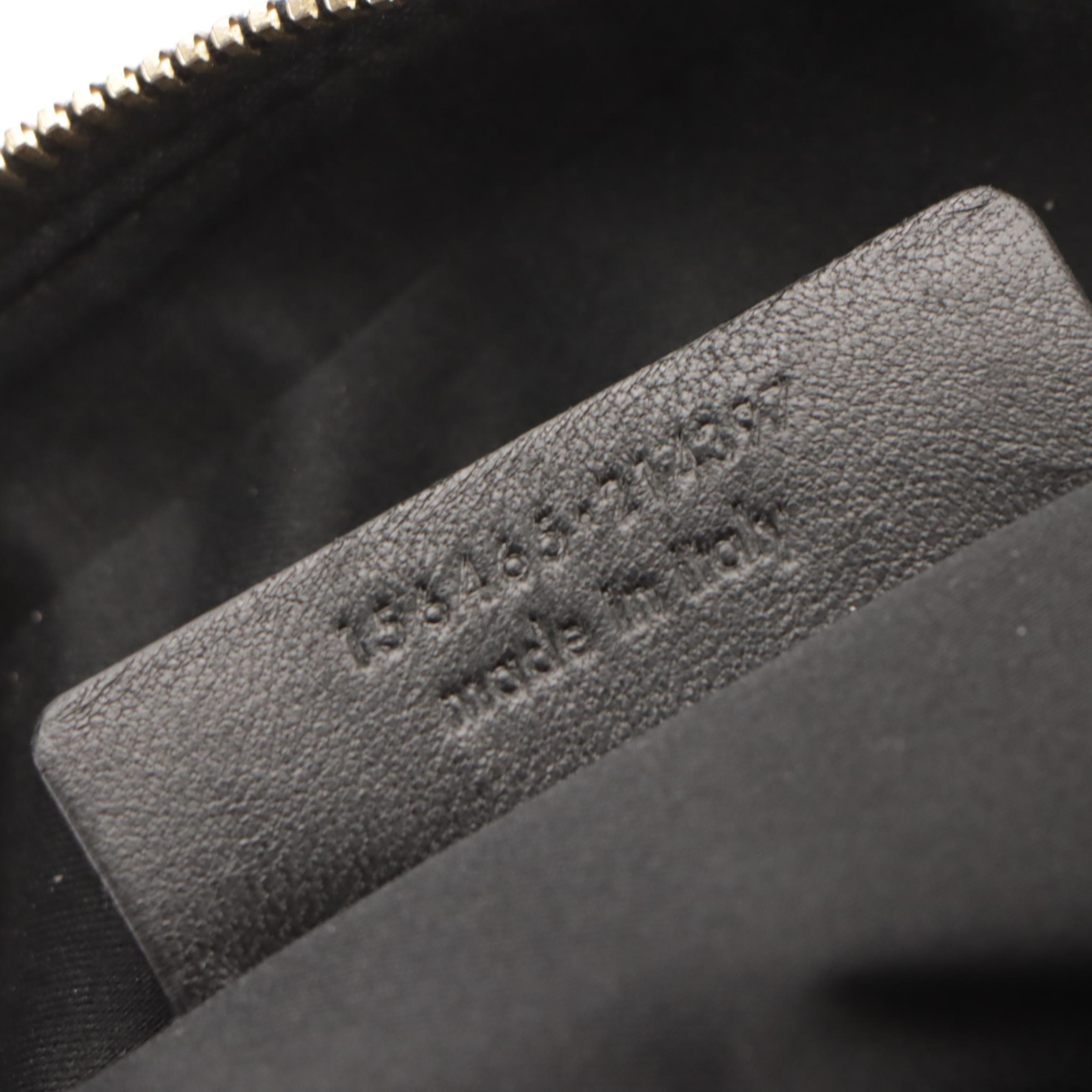 Yves Saint Laurent Rive Gauche Domed Muse Shoulder Bag in Black Leather