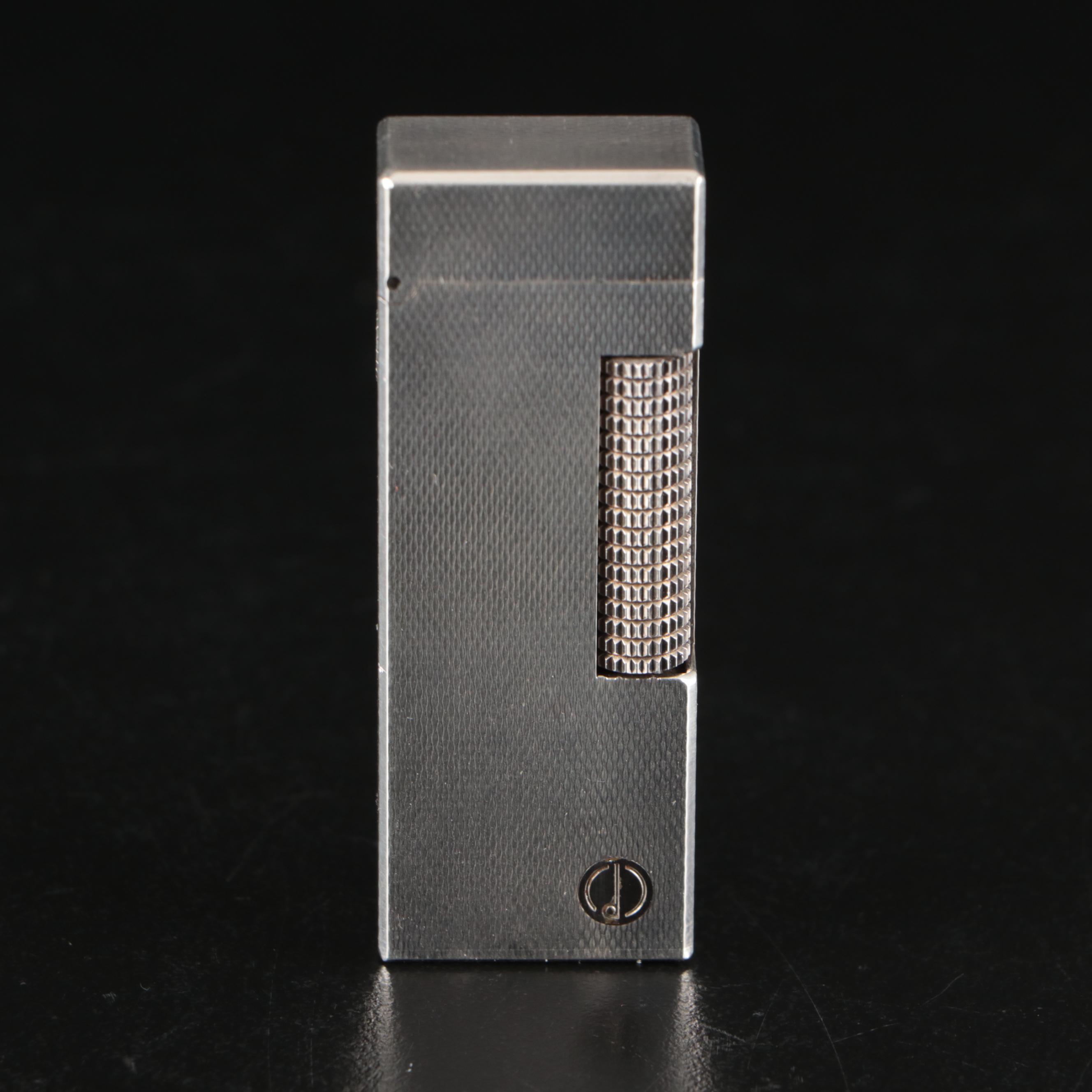 Dunhill Rollagas Swiss Made Lighter in Barley Pattern, Ca. 1989