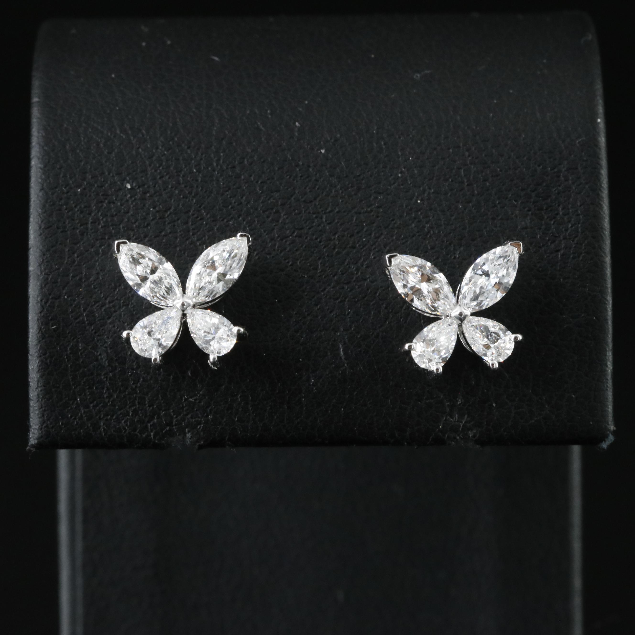 14K 1.78 CTW Lab Grown Diamond Earrings