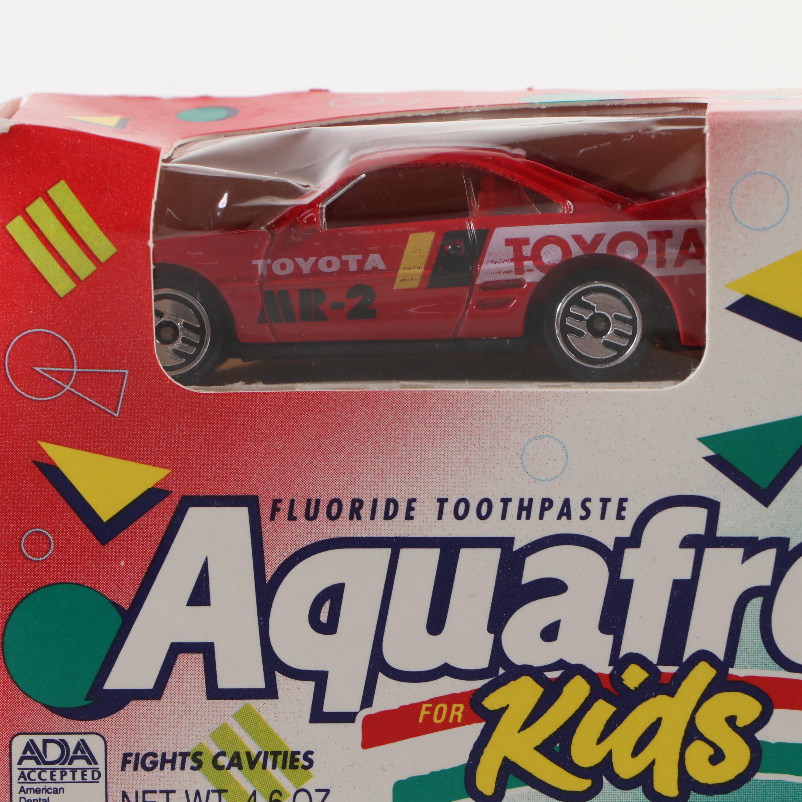 Aquafresh Kids Hot Wheels Promotional Sets, Late 20th Century