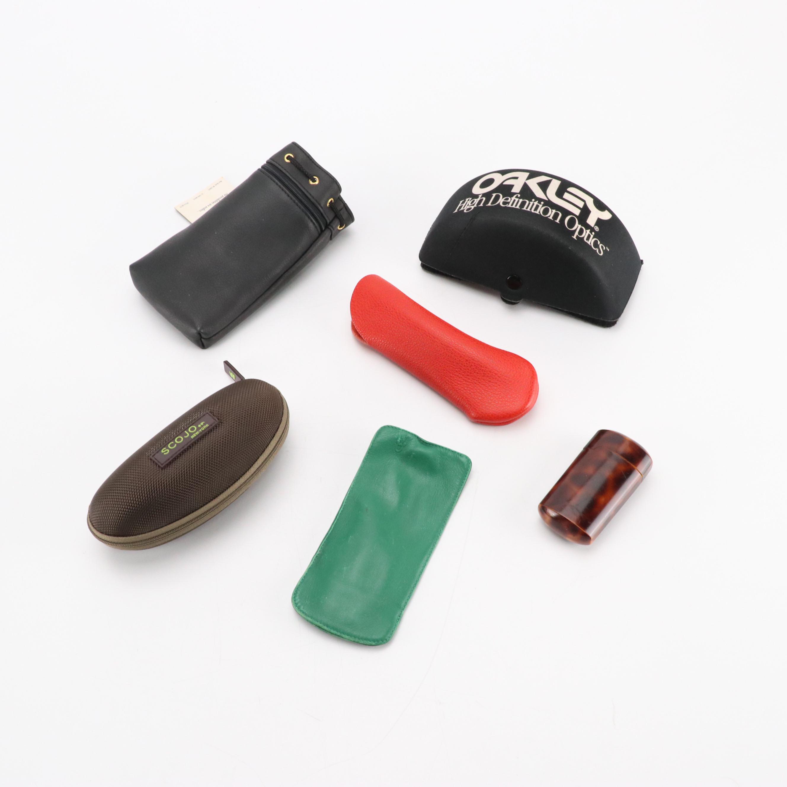 Oakley M Frame Sunglasses, Scojo Prescription Eyeglasses and Spson 3D Glasses