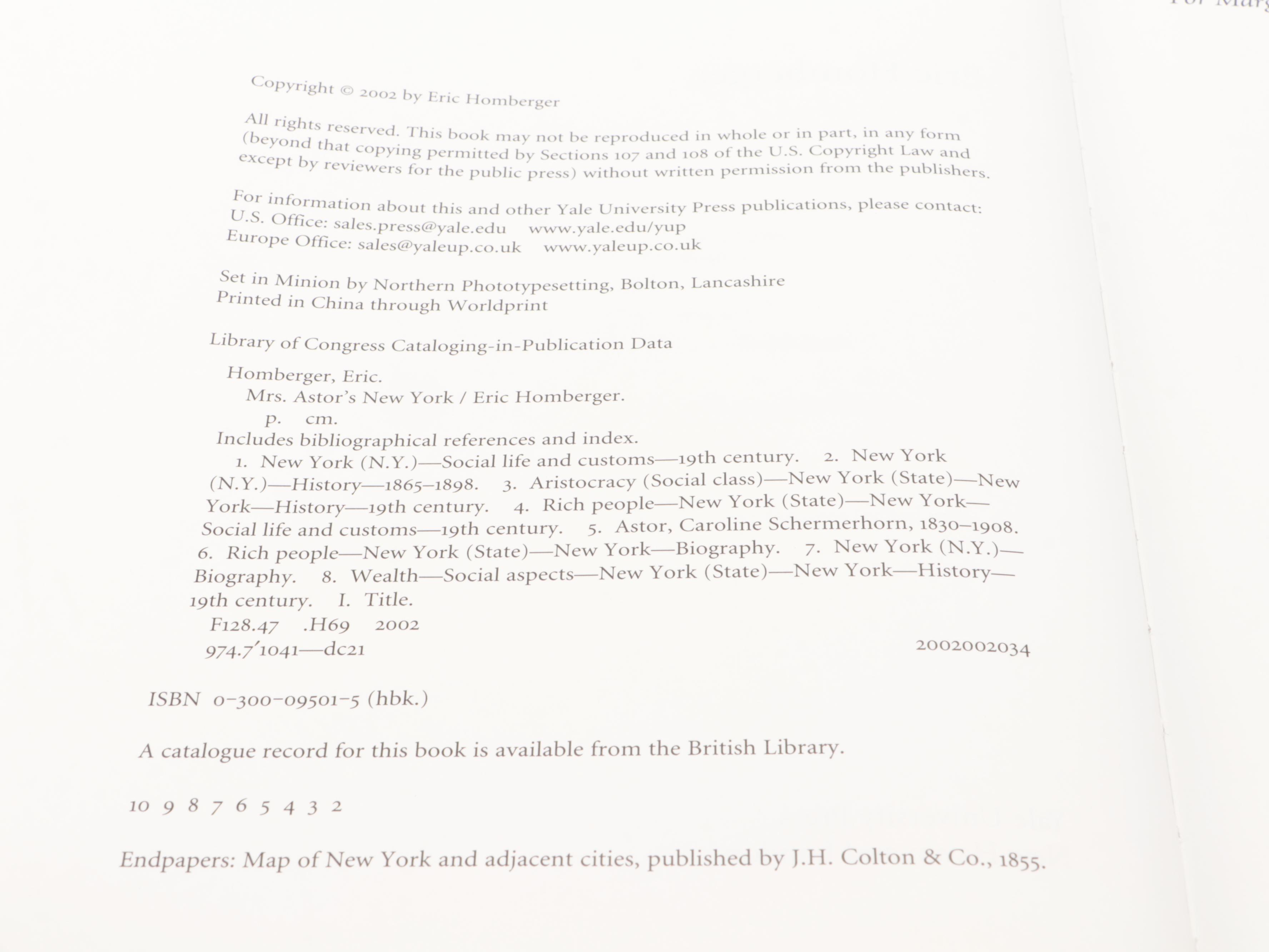 "A Place For Us: West Side Story and New York" and Other New York Books