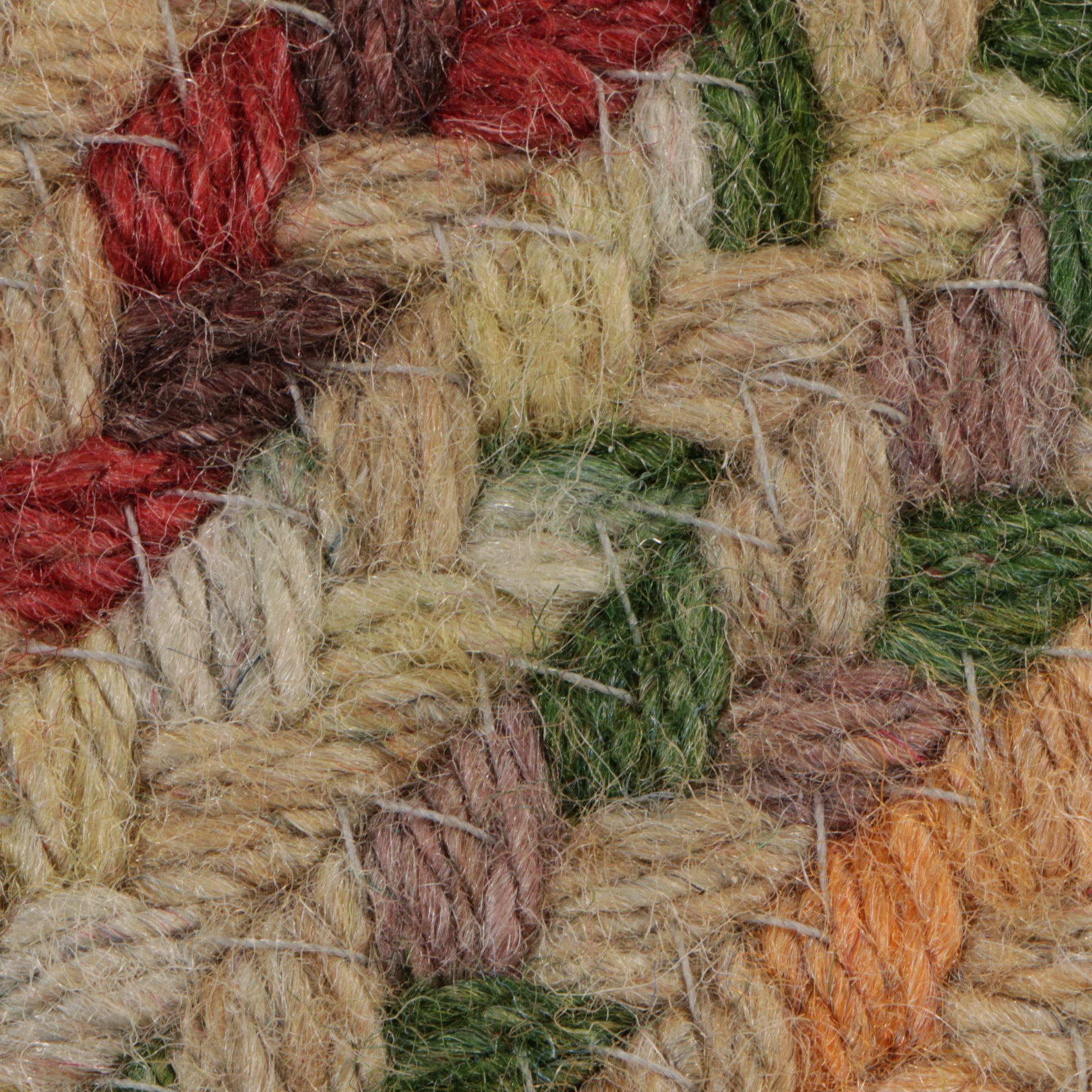 3'10 x 6' Oval Handmade Braided Wool Area Rug