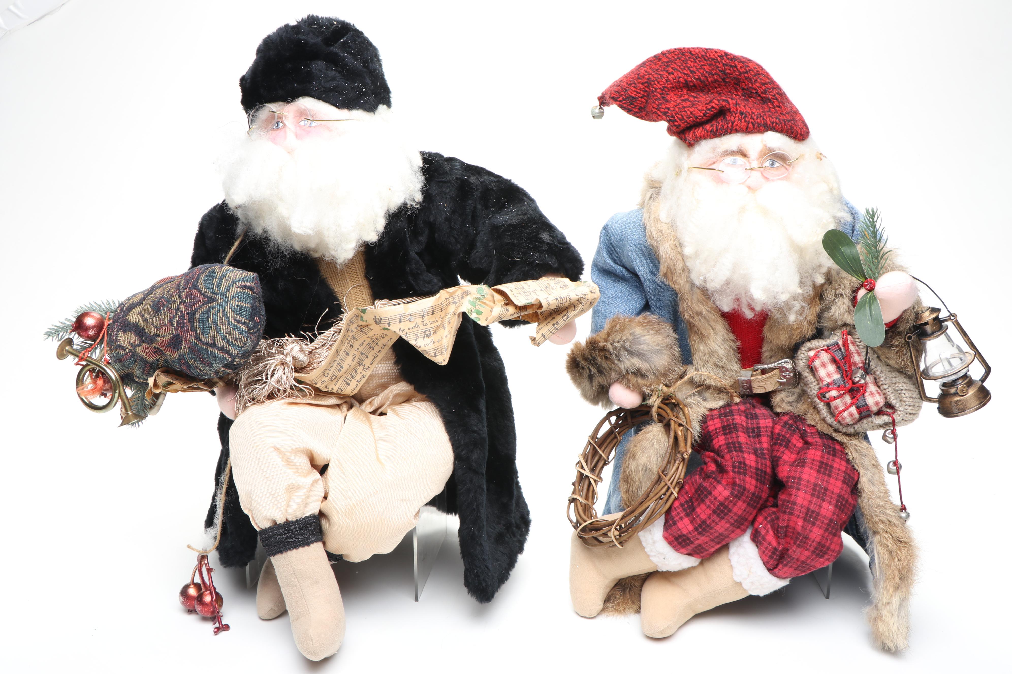Lori Penderson "Old World Santa" Christmas Décor, Late 20th Century