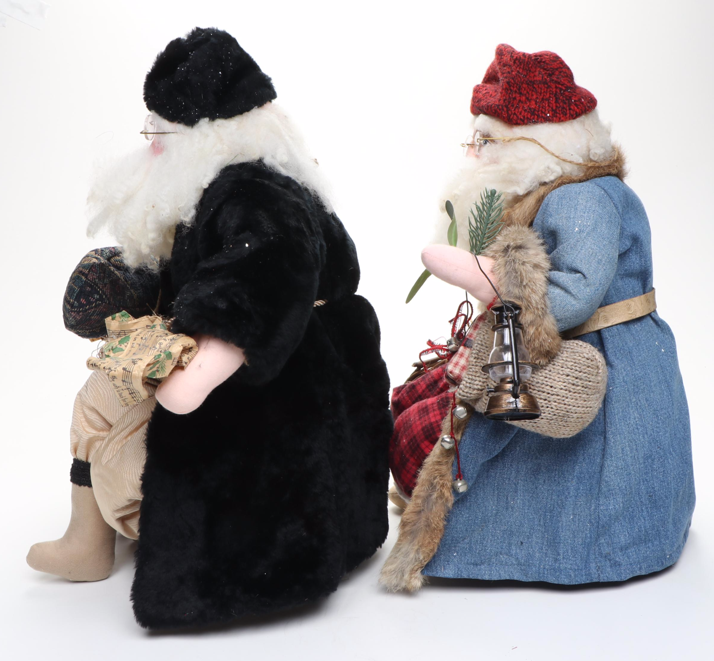 Lori Penderson "Old World Santa" Christmas Décor, Late 20th Century