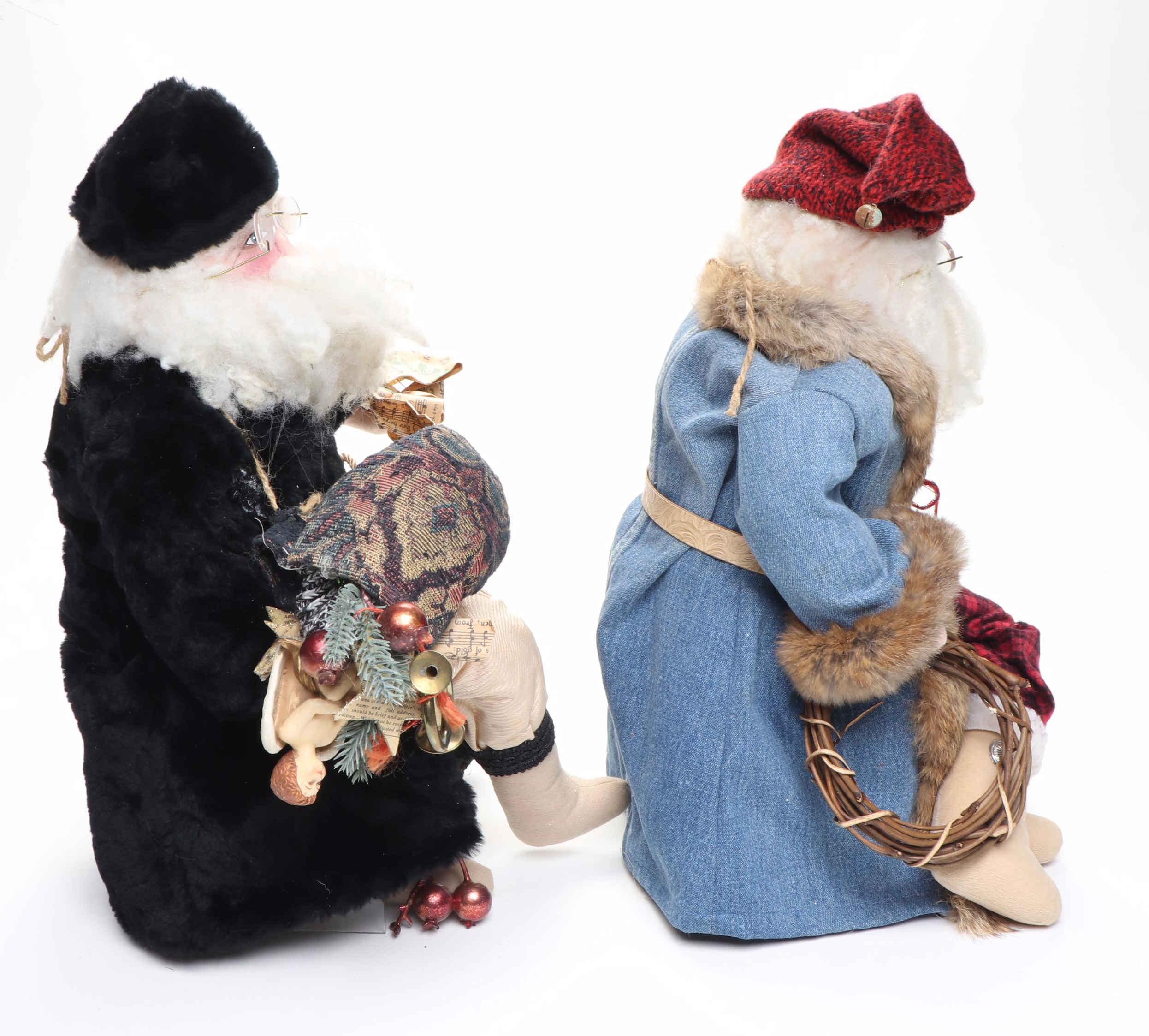 Lori Penderson "Old World Santa" Christmas Décor, Late 20th Century