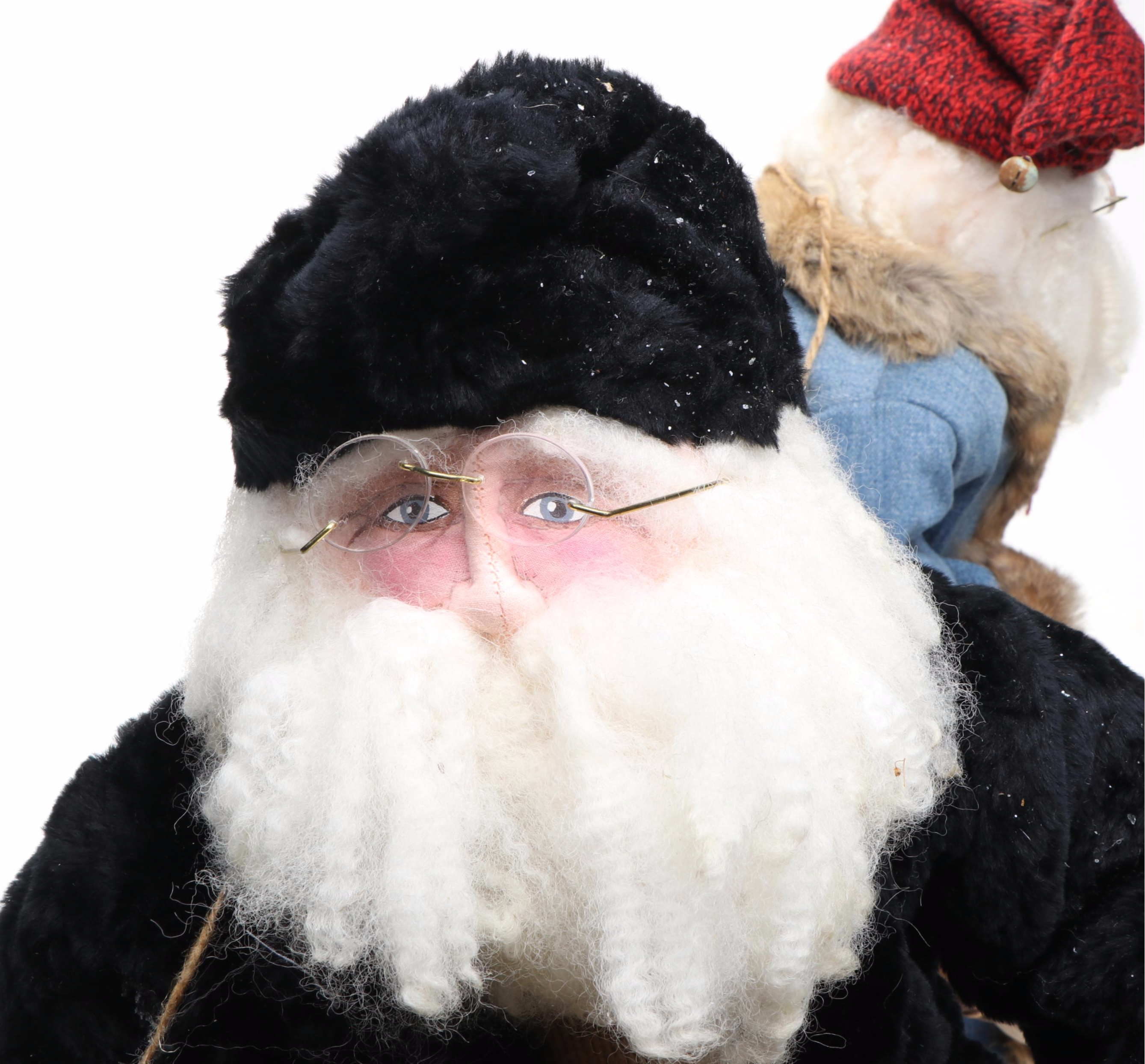 Lori Penderson "Old World Santa" Christmas Décor, Late 20th Century