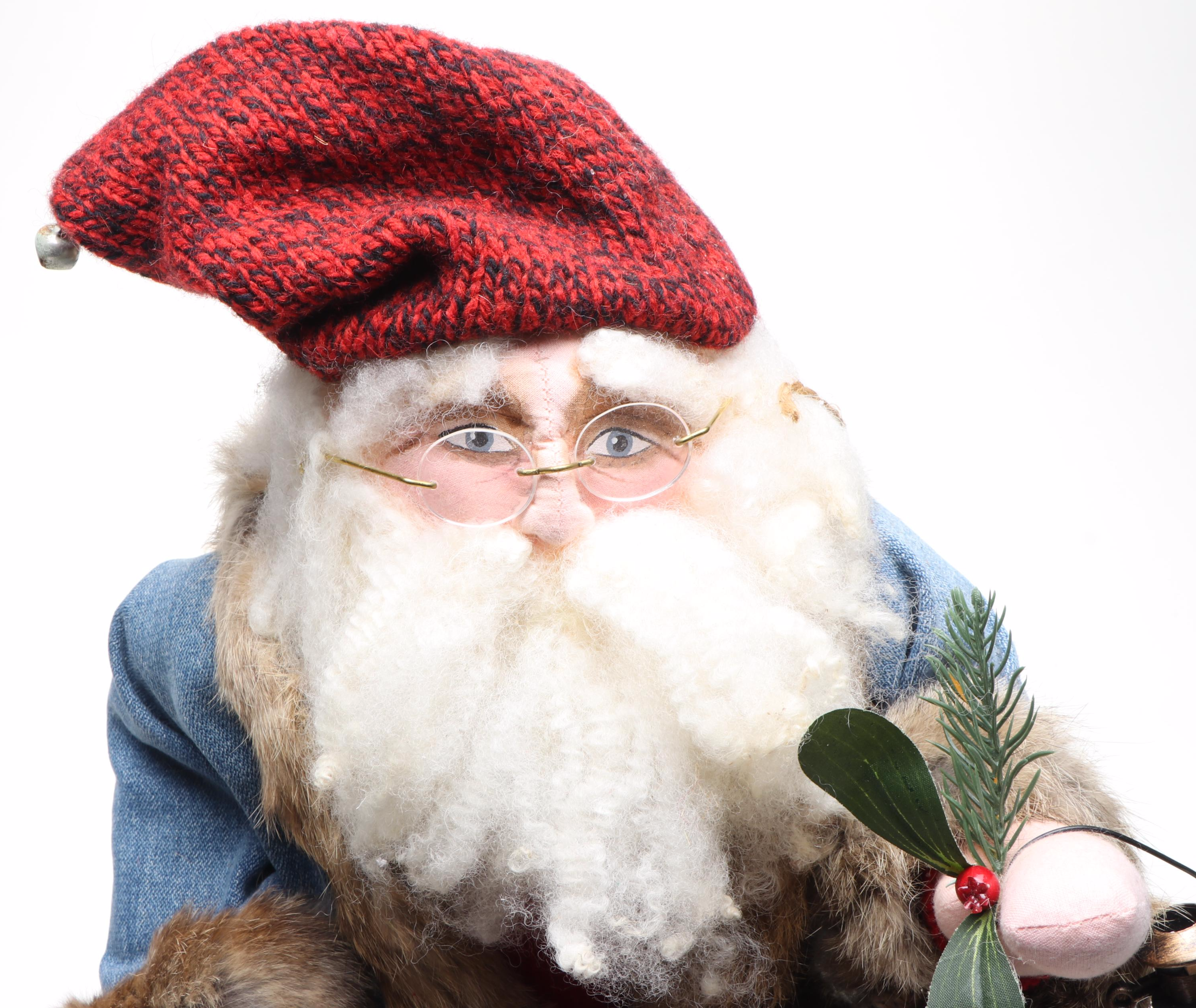 Lori Penderson "Old World Santa" Christmas Décor, Late 20th Century