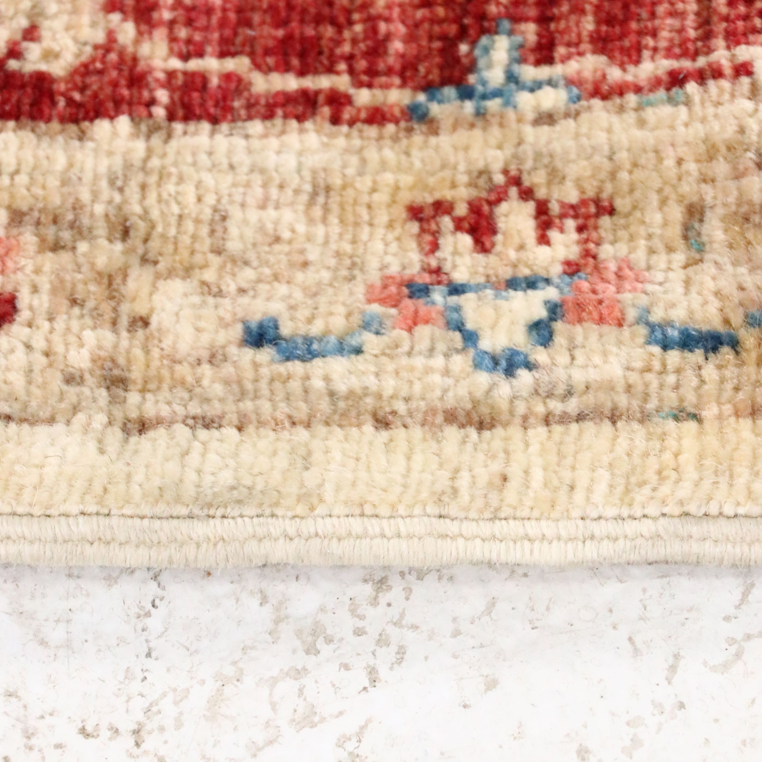 5'7 x 7'9 Hand-Knotted Pakistani Peshawar Area Rug