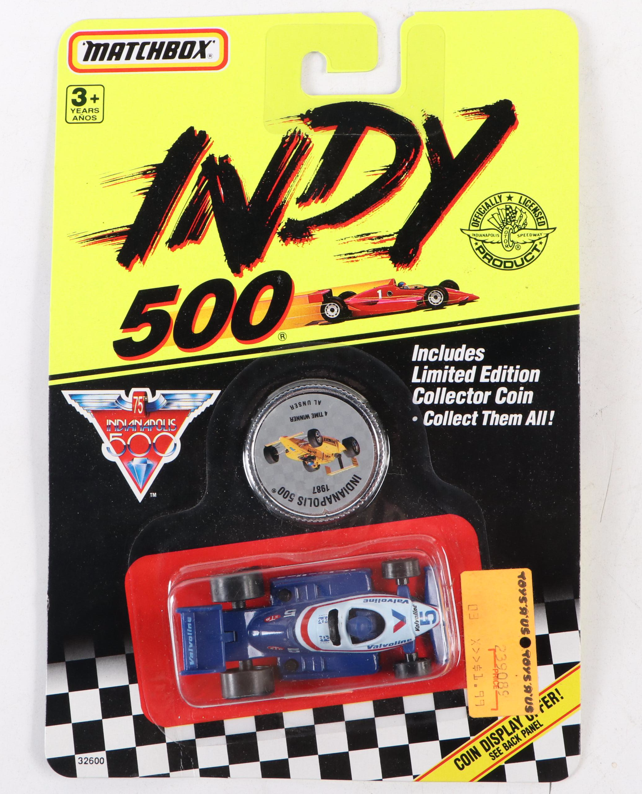 Matchbox Indy 500 Series Diecast Vehicles, 1990s