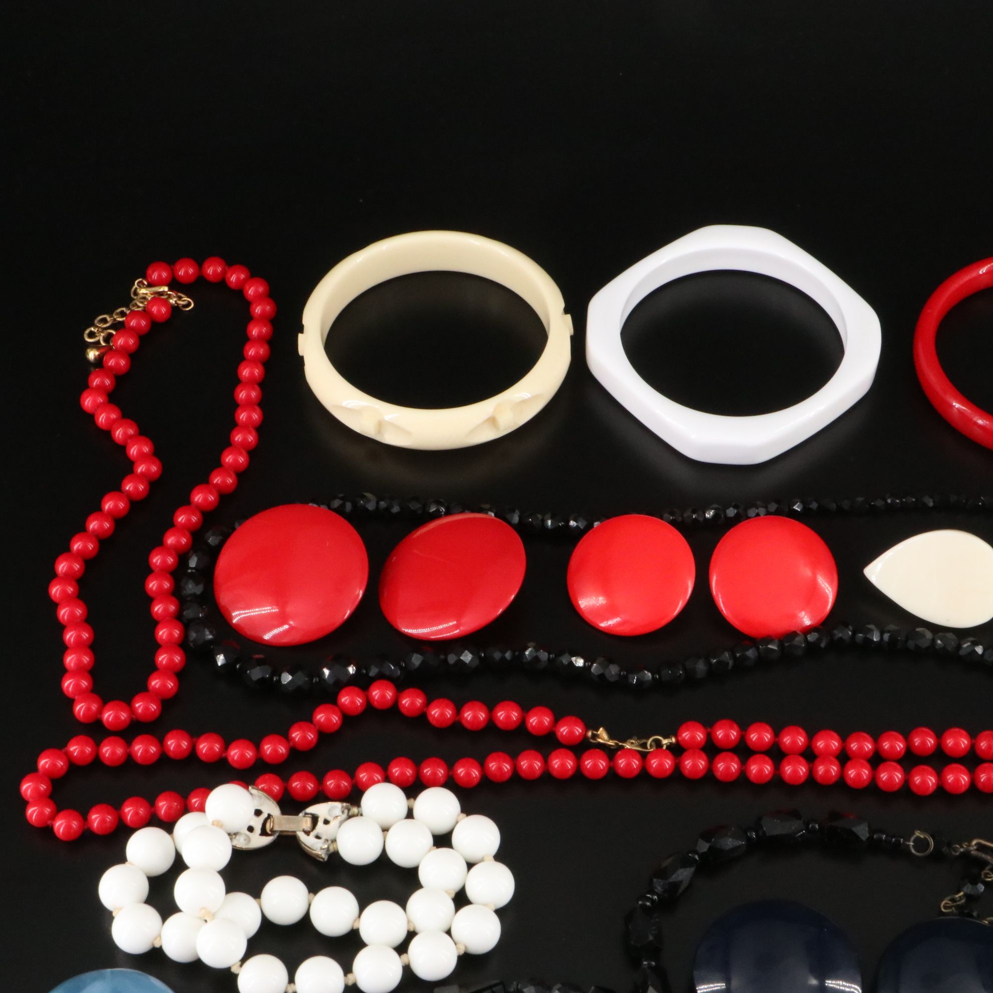 10K Drop Earrings, Trifari and Sterling Featured in Vintage Jewelry