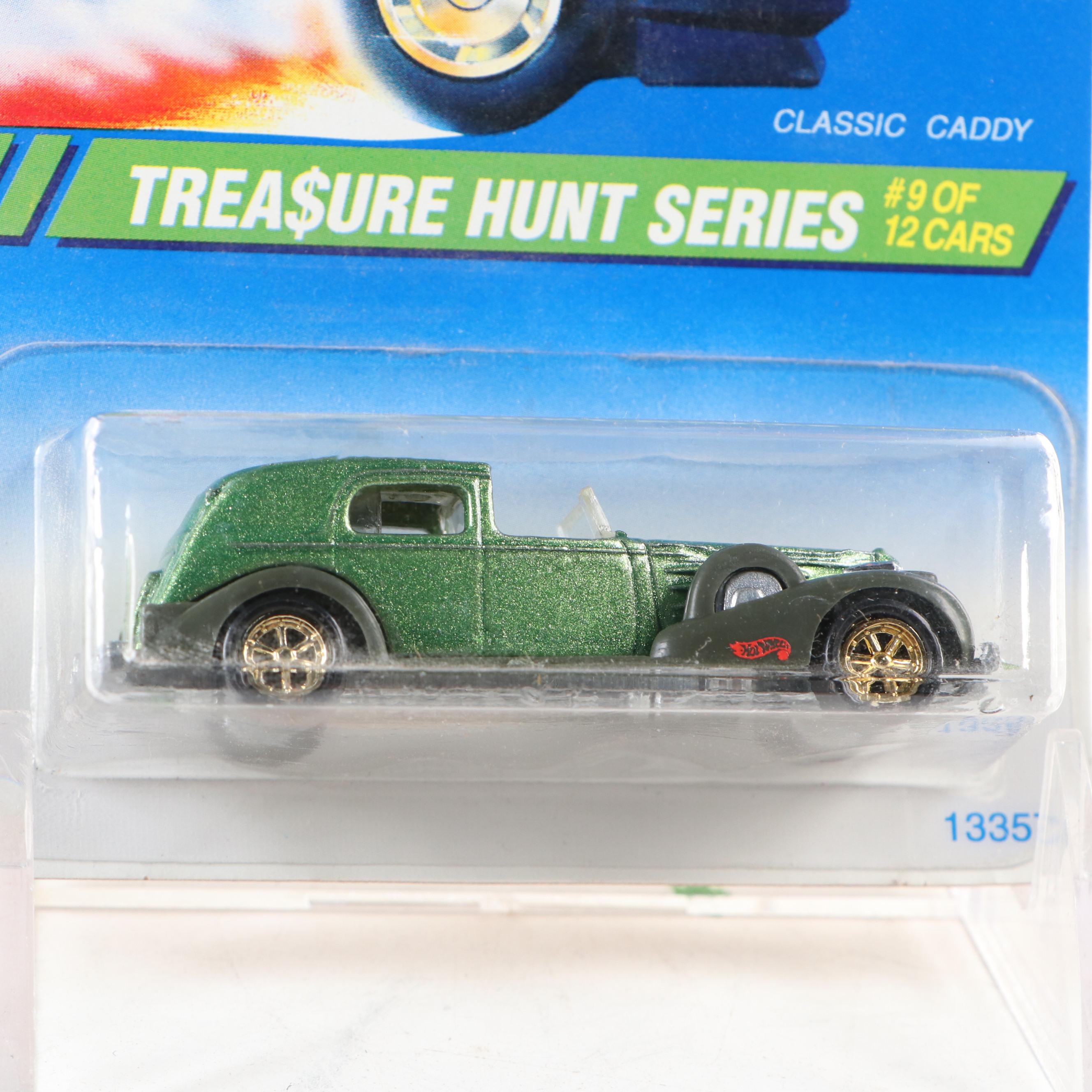Hot Wheels by Mattel Treasure Hunt Series "Classic Caddy" Diecast Car, 1994
