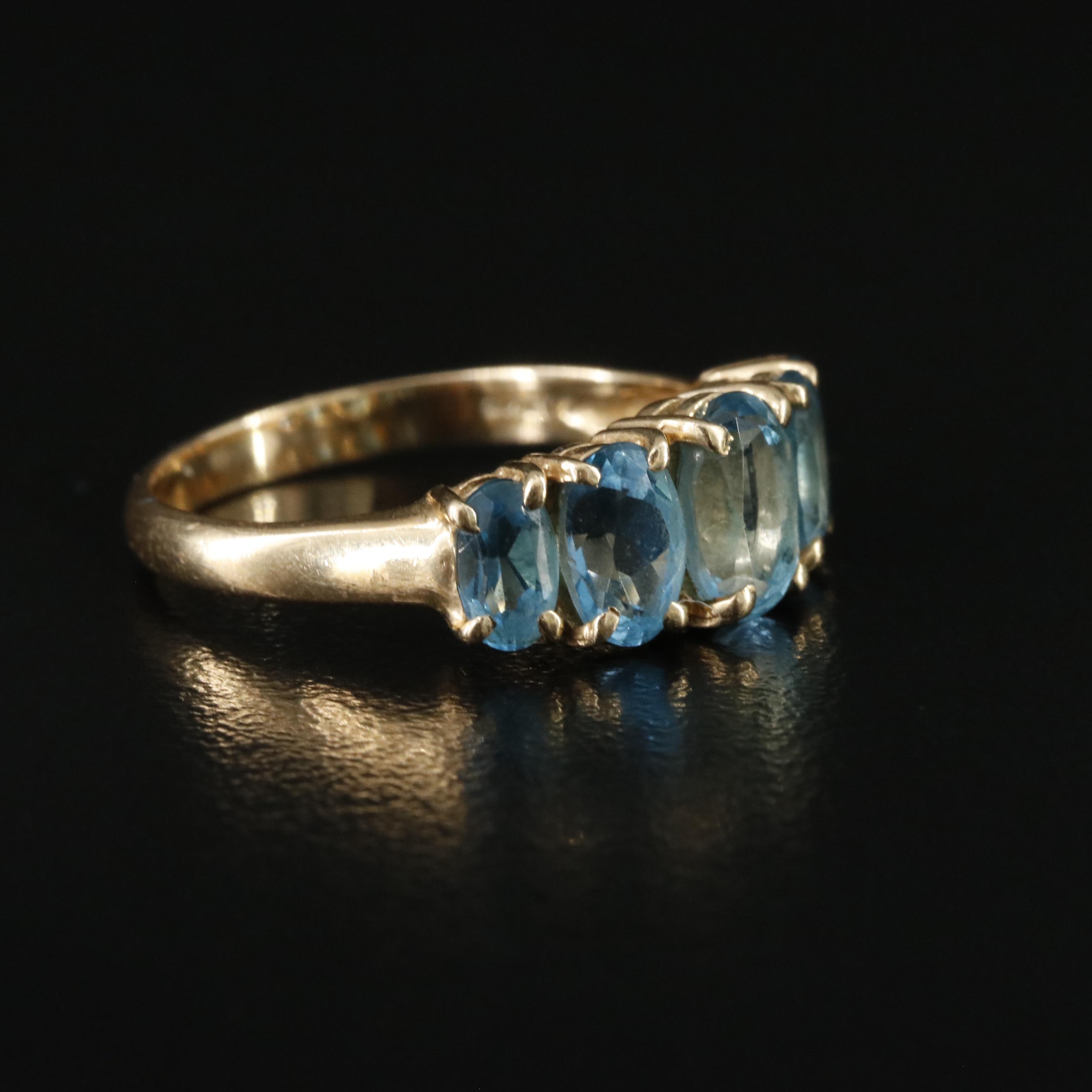 14K Topaz Ring