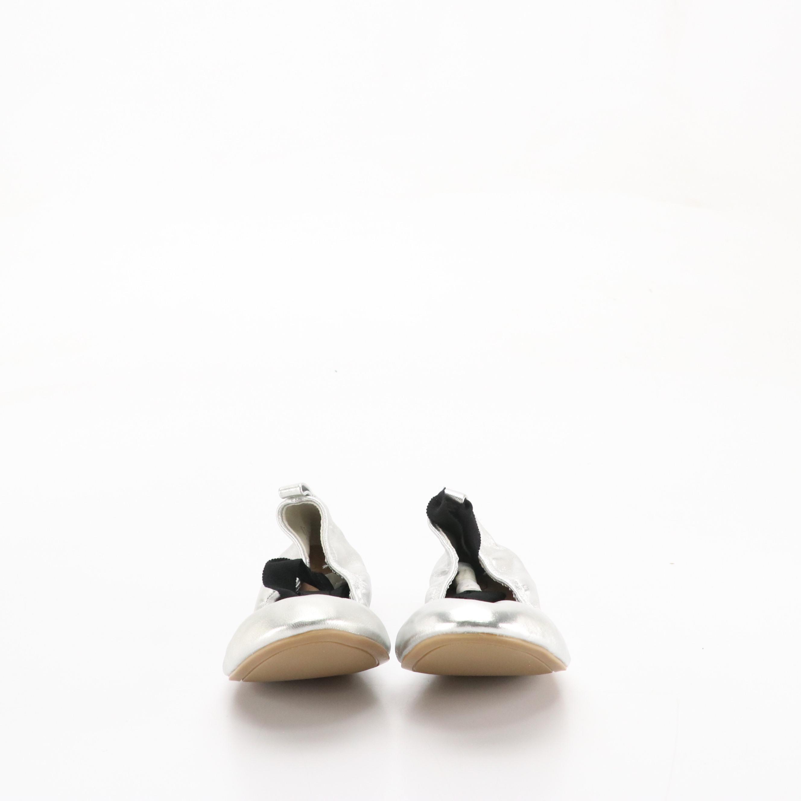 Jimmy Choo Embellished Sandals, Aldo Silver Ballet Flats, Tory Burch Sandals