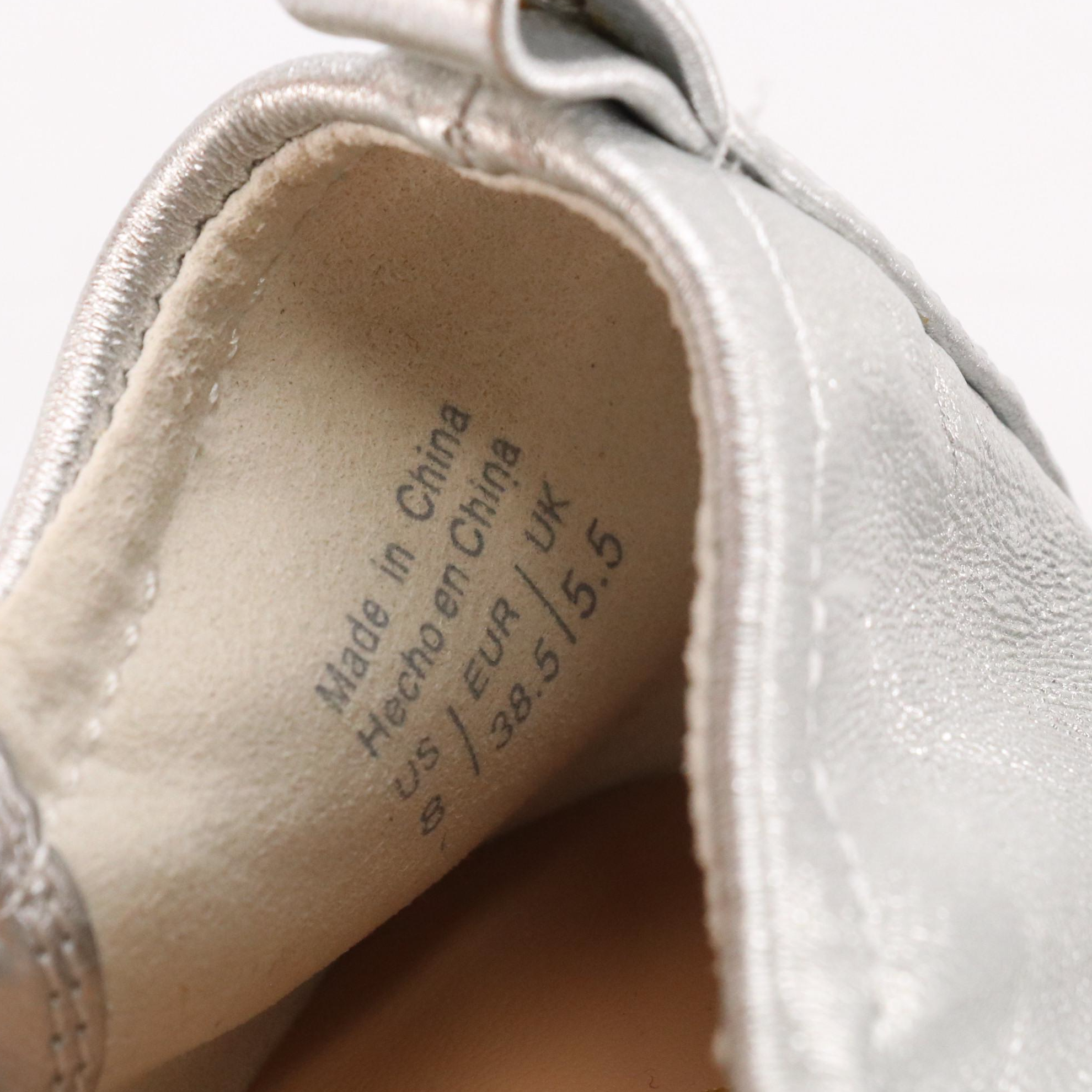 Jimmy Choo Embellished Sandals, Aldo Silver Ballet Flats, Tory Burch Sandals