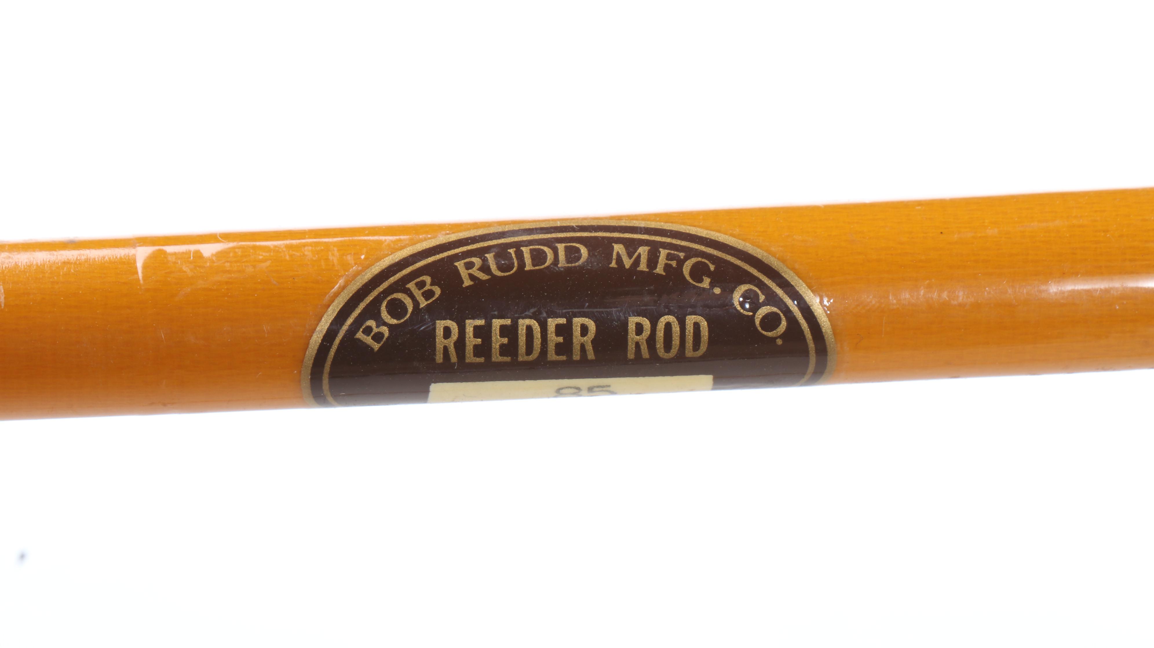 Bob Rudd 85 Wood Fishing Rods